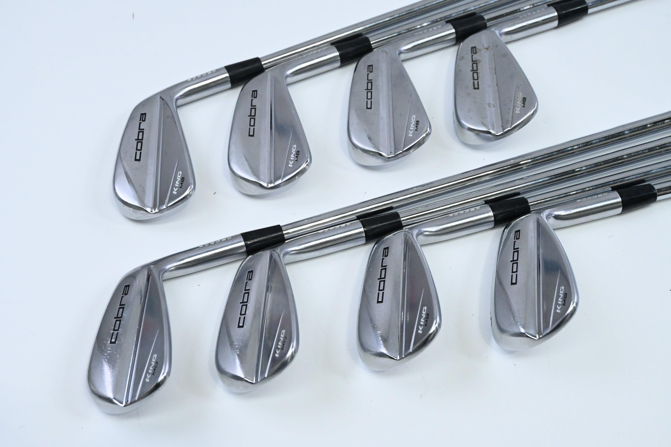 Cobra King MB Irons / 4-PW+GW / Stiff Flex KBS $-Taper 120 Shafts