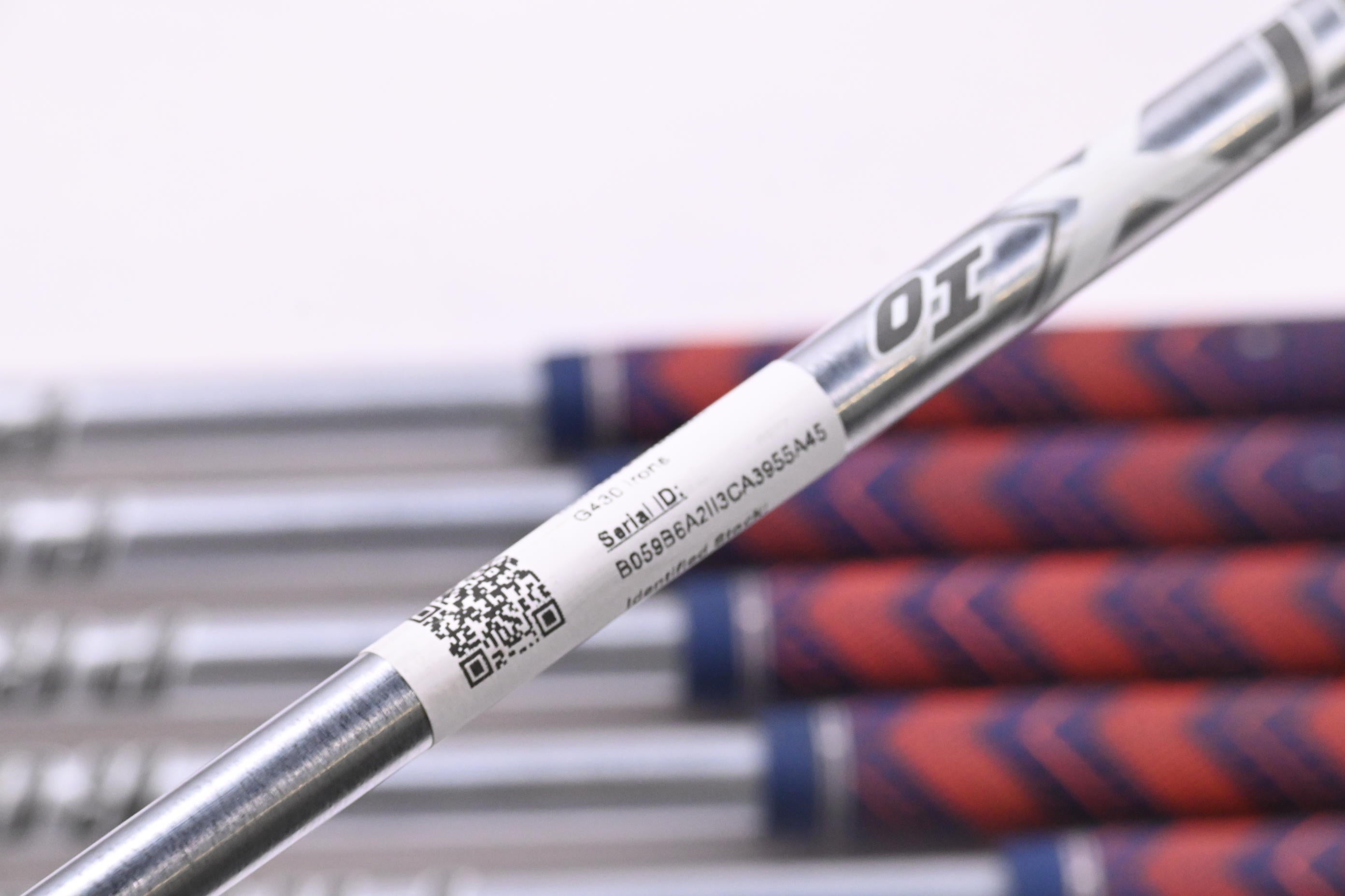 Ping G430 Irons / 4-PW / Green Dot / Regular Plus Flex Project X IO 105 Shafts