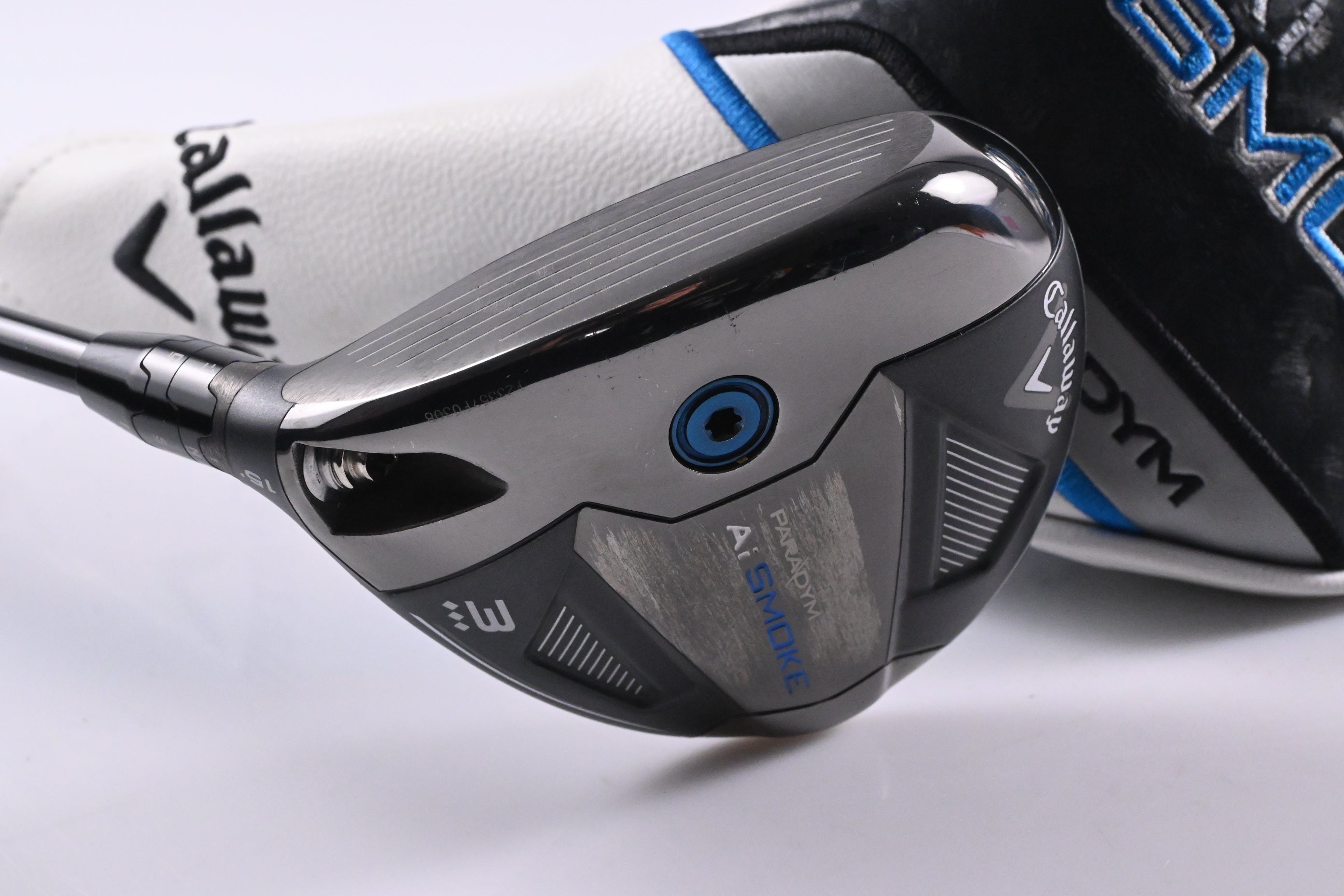 Left Hand Callaway Paradym Ai Smoke TD #3 Wood / 15 Degree / X-Flex Denali Black