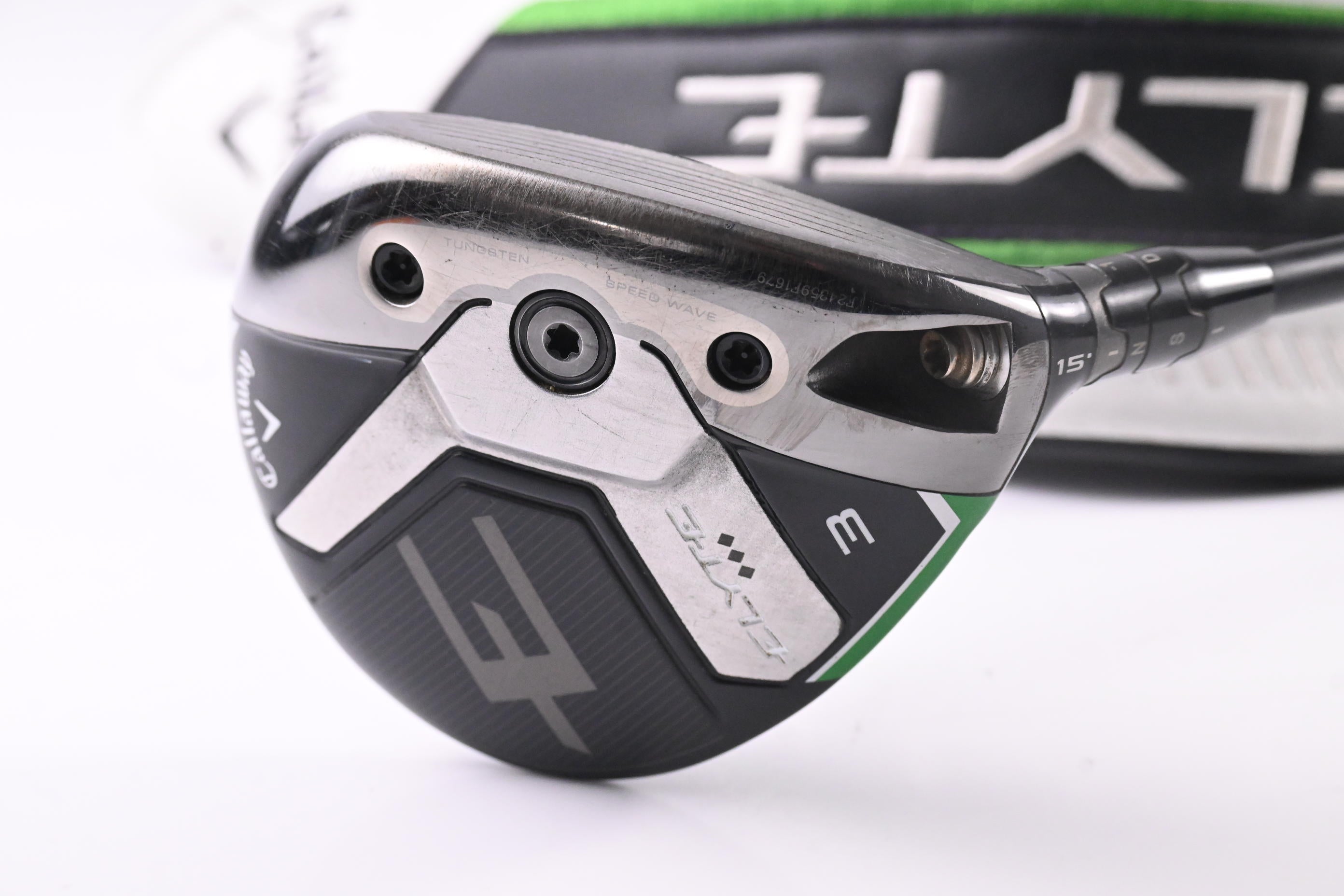 Callaway Elyte Triple Diamond #3 Wood / 15 Degree / Stiff Flex Tensei 1K Black