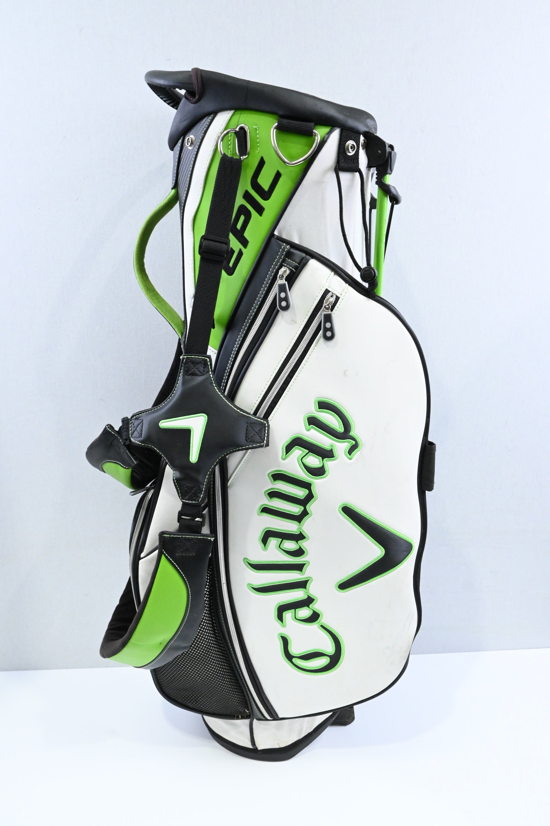 Callaway GBB Epic Stand Bag / 4-Way / White, Green