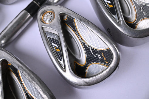 Taylormade R7 Draw Irons / 4-PW+SW / Regular Flex REAX 55 Shafts