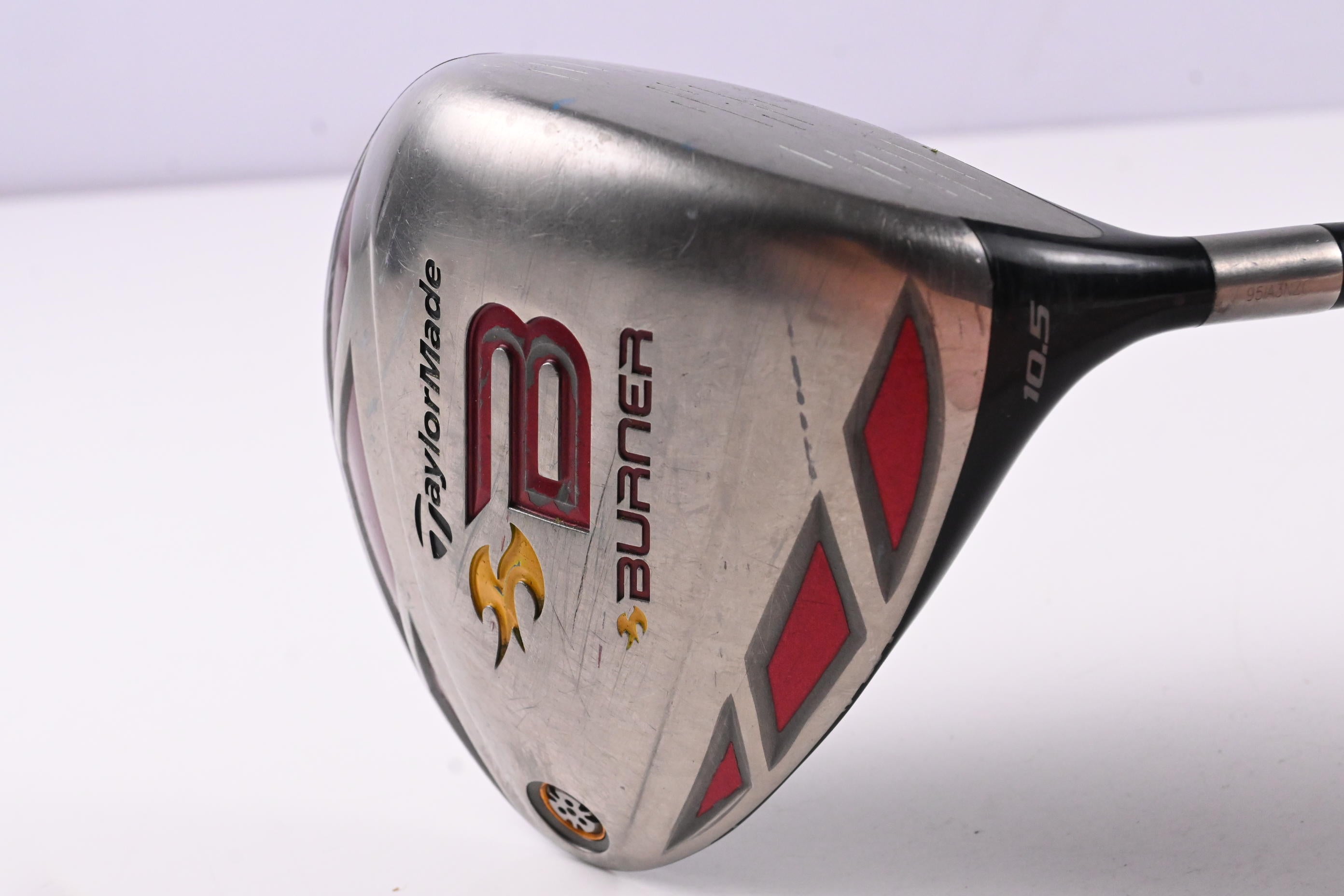 Taylormade Burner 2008 Driver / 10.5 Degree / Regular Flex Reax 49 Shaft