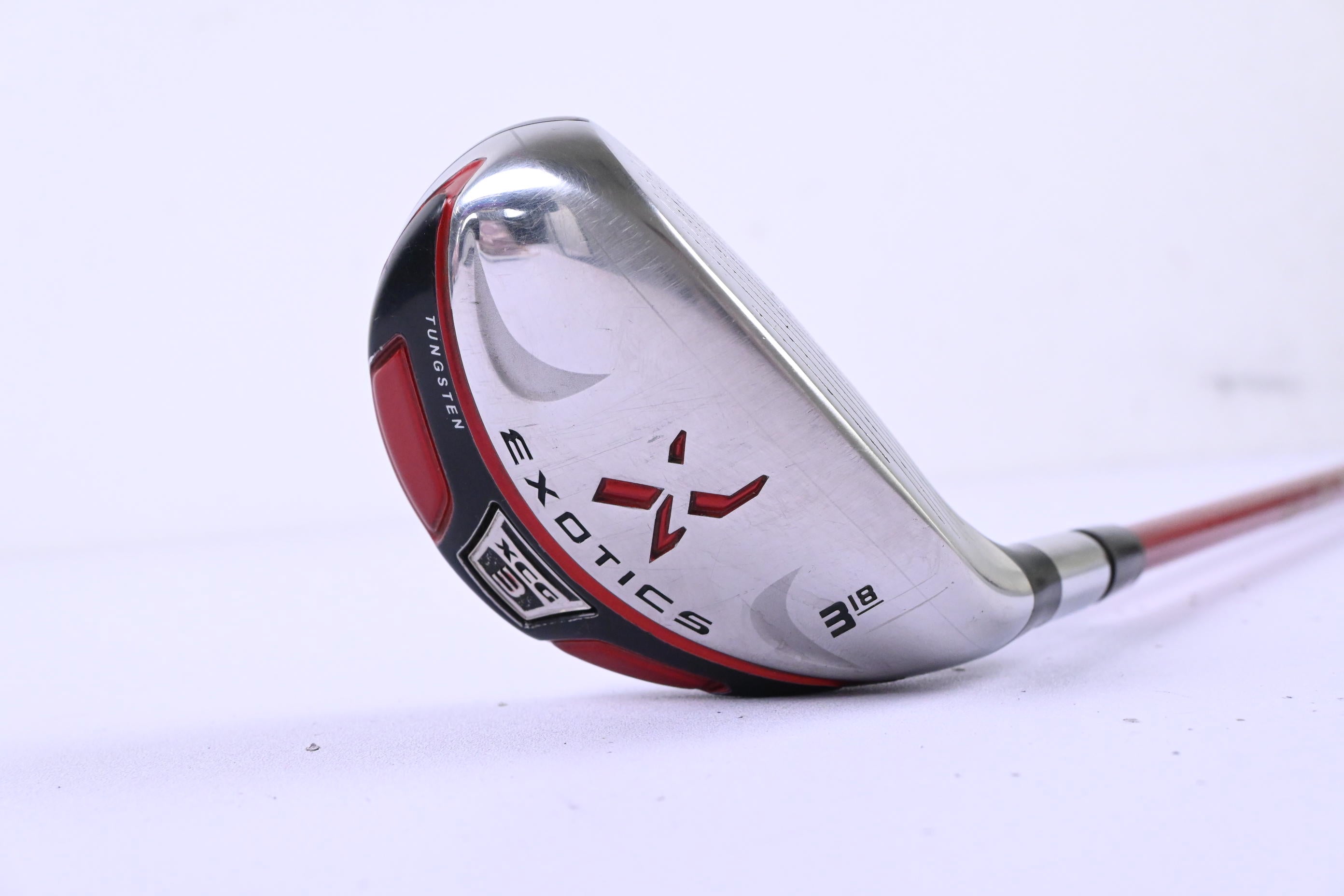 Tour Edge Exotics XCG 3 #3 Hybrid / 18 Degree / Stiff Flex Motore Exotics 80