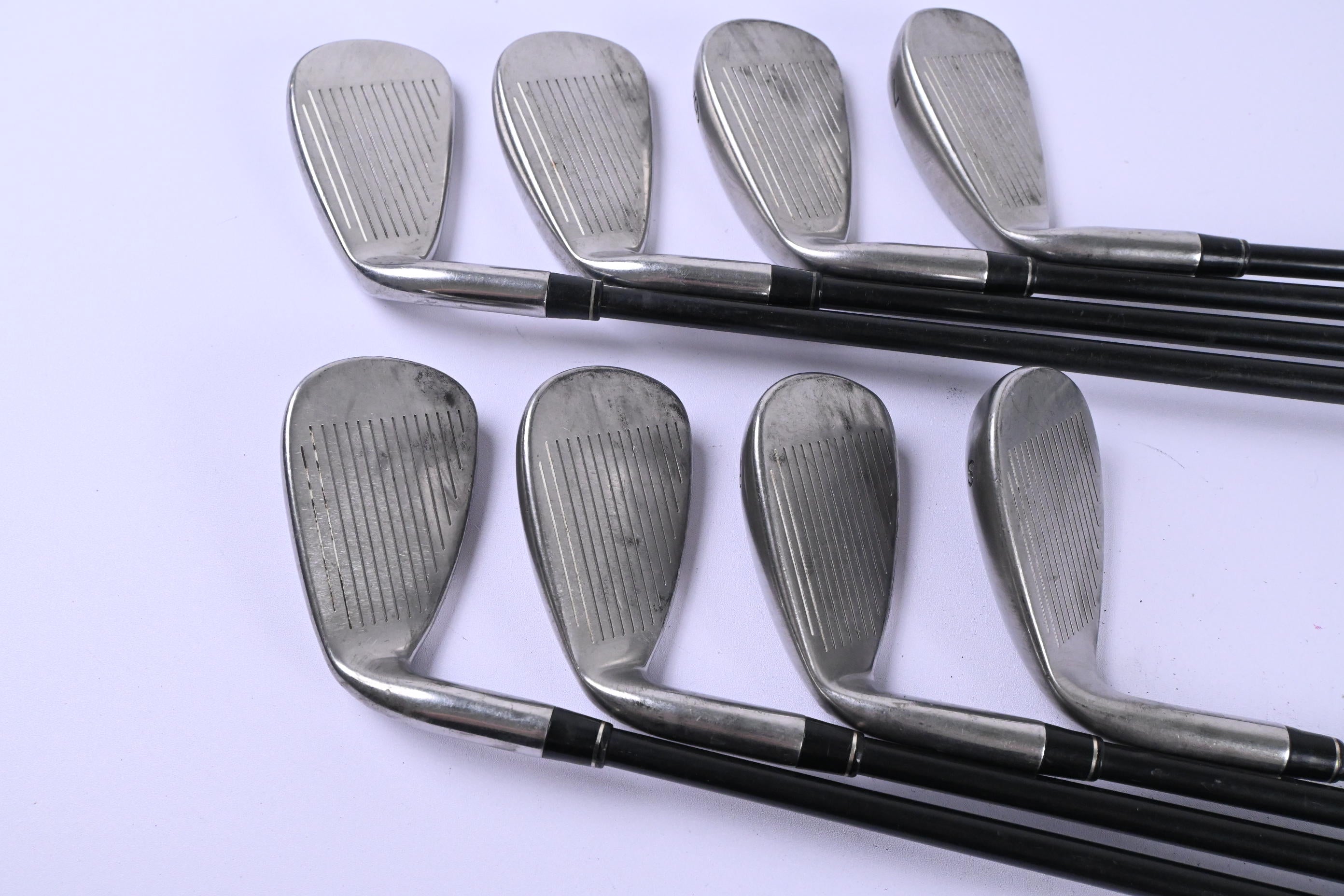 Taylormade R7 Draw Irons / 4-PW+SW / Regular Flex REAX 55 Shafts