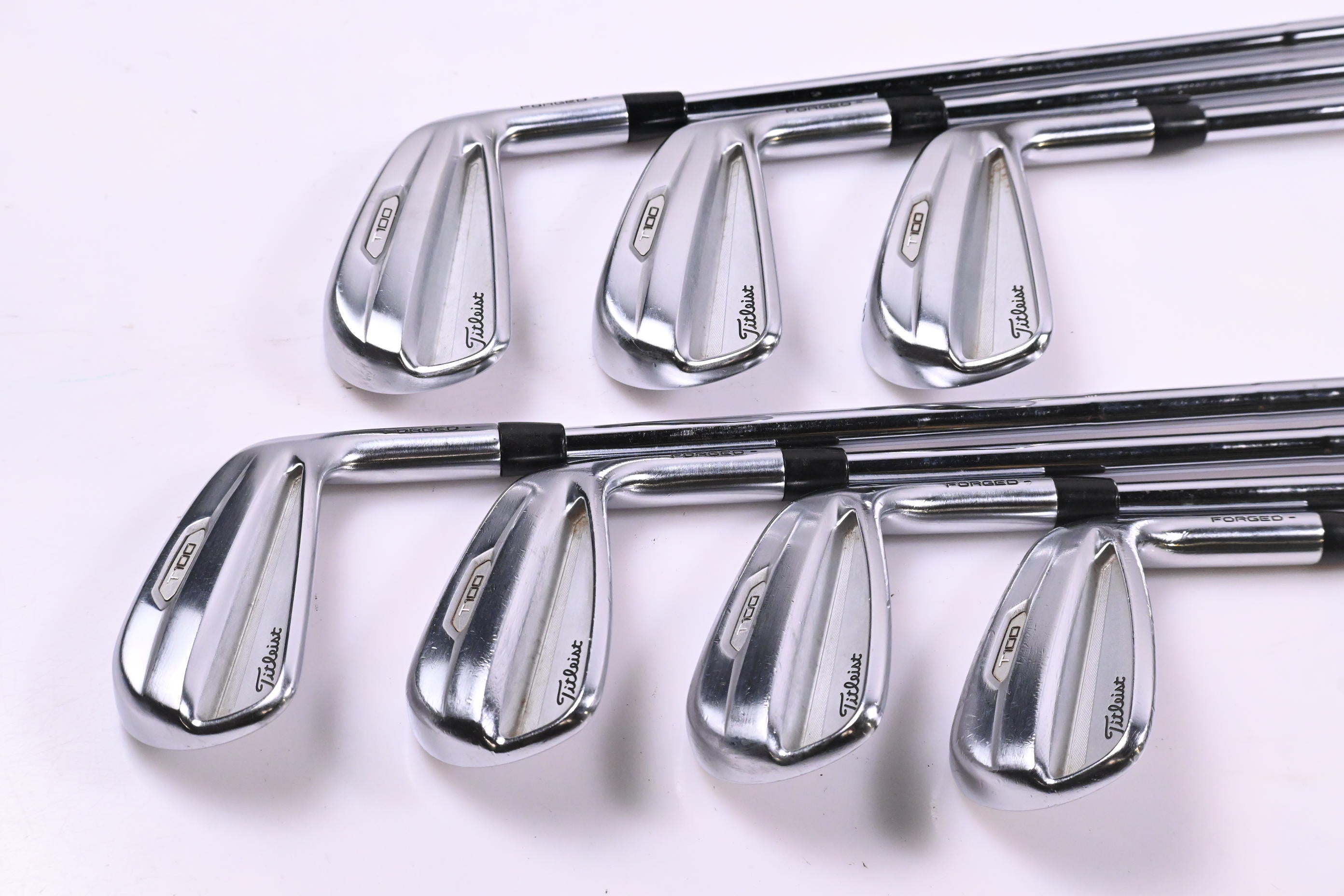 Titleist T100 2021 Irons / 4-PW / X-Flex Dynamic Gold X100 Shafts