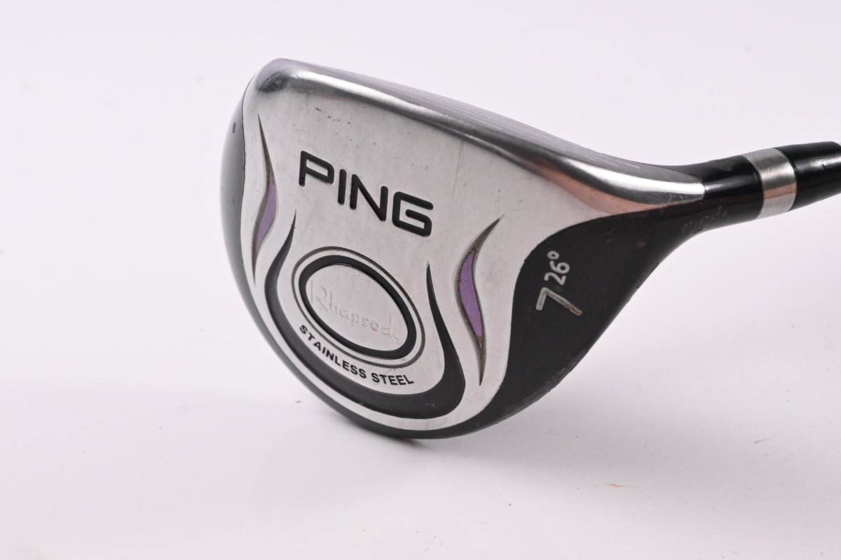 Ladies Ping Rhapsody #7 Wood / 26 Degree / Ladies Flex Ping ULT 129 Shaft