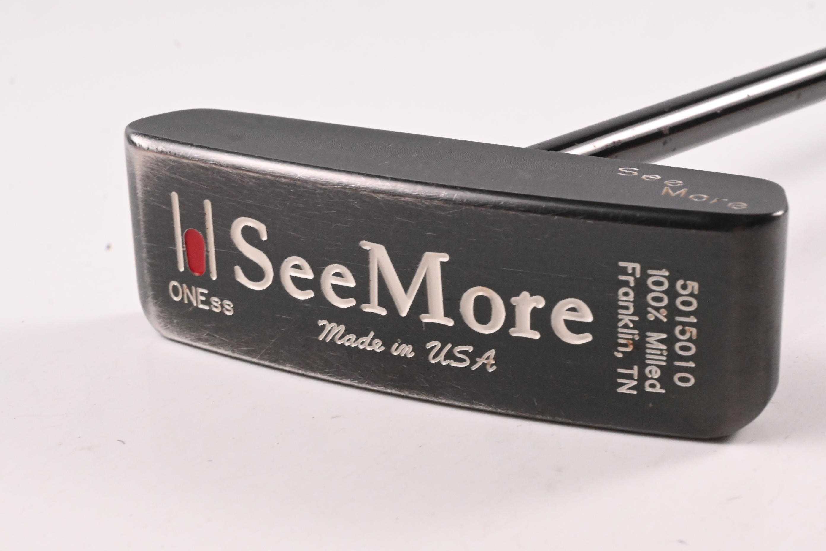 Seemore One SS Black Putter / 35.5 Inch