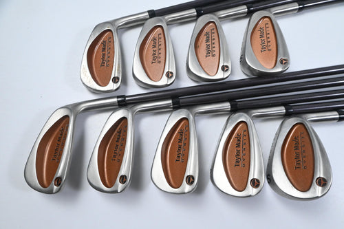Taylormade Burner Oversize Irons / 3-PW+SW / Stiff Flex Taylormade Bubble Shaft