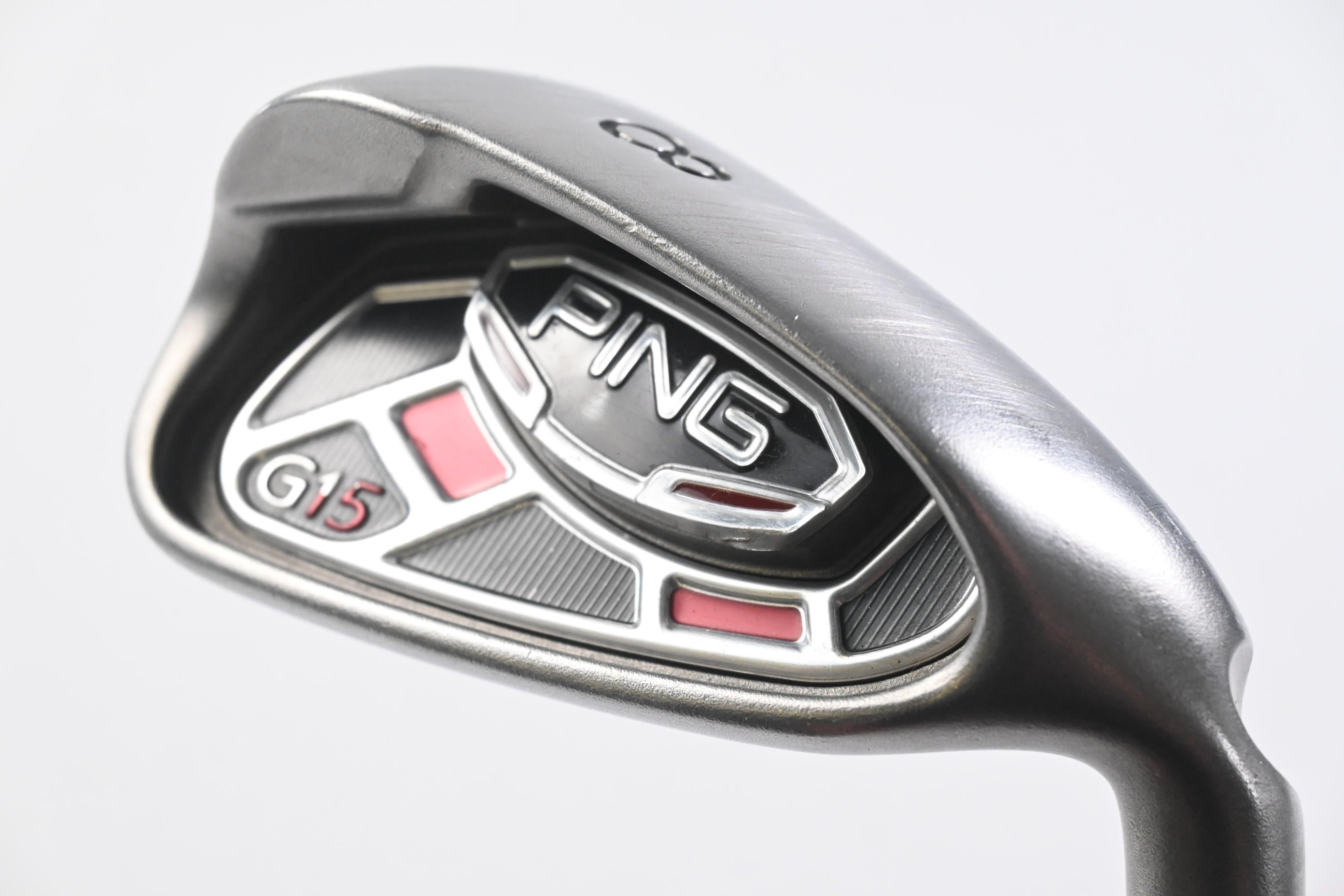 Ping G15 #8 Iron / Blue Dot / Regular Flex Ping AWT Shaft