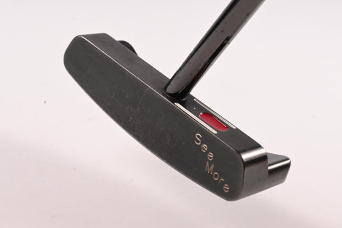 Seemore One SS Black Putter / 35.5 Inch
