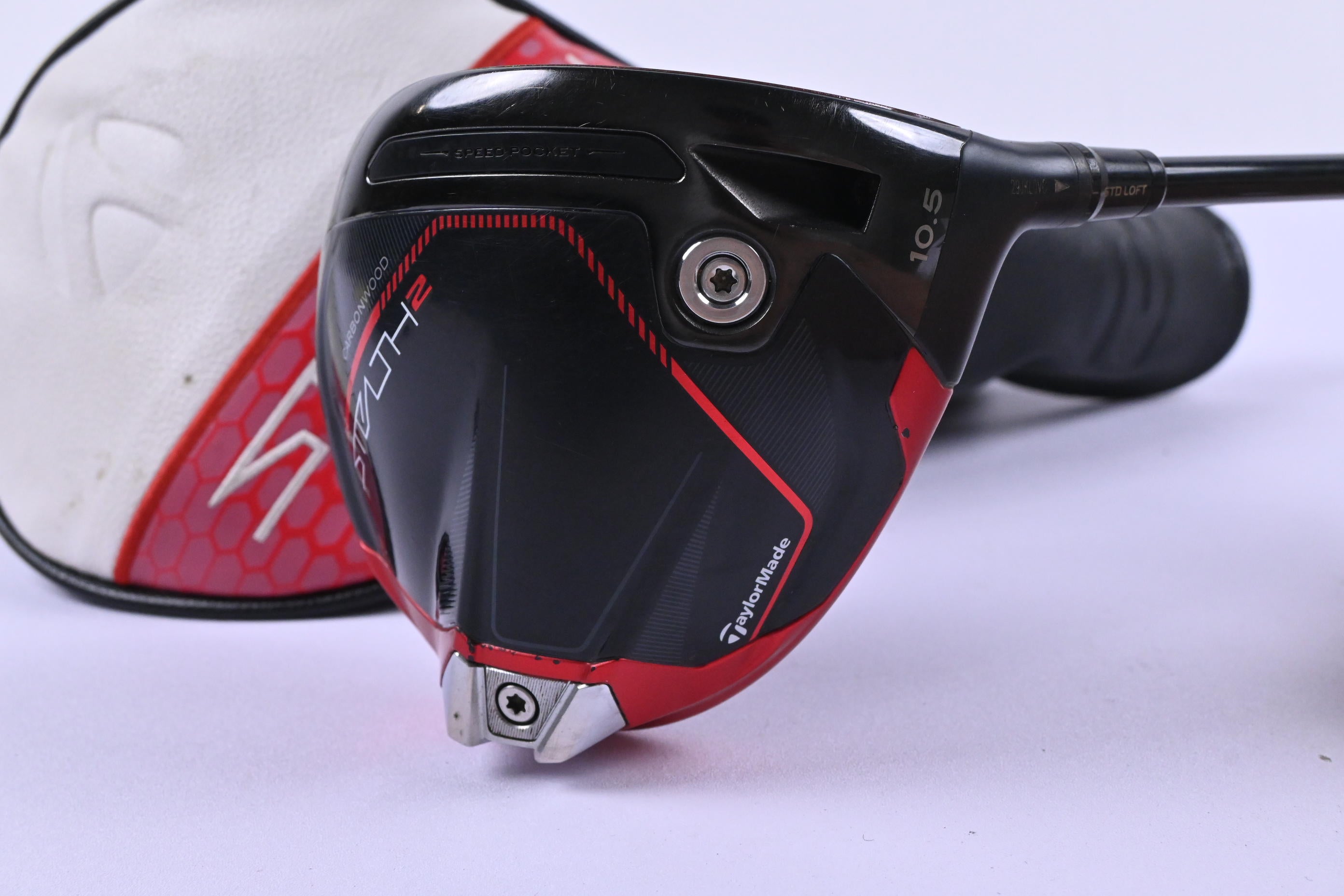 Taylormade Stealth 2 Driver / 10.5 Degree / Stiff Flex HZRDUS Gen4 Black 60