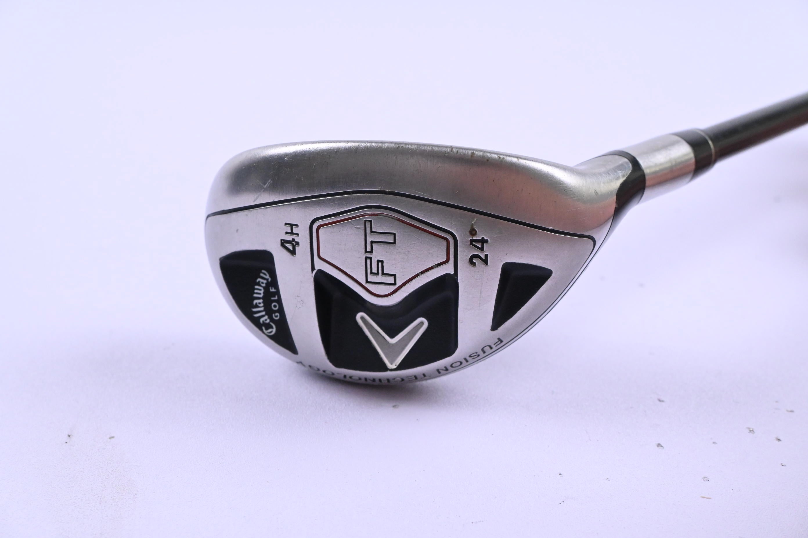 Callaway FT #4 Hybrid / 24 Degree / Regular Flex Fujikura Fit-On M Shaft