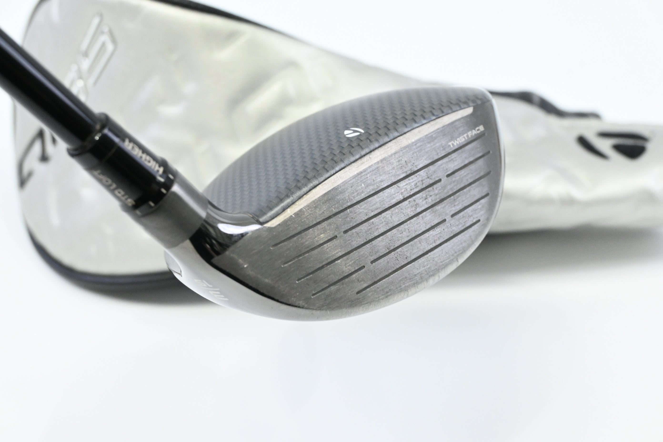 Left Hand Taylormade Qi35 #3 Wood / 15 Degree / X-Flex Tensei AV Raw Blue 75