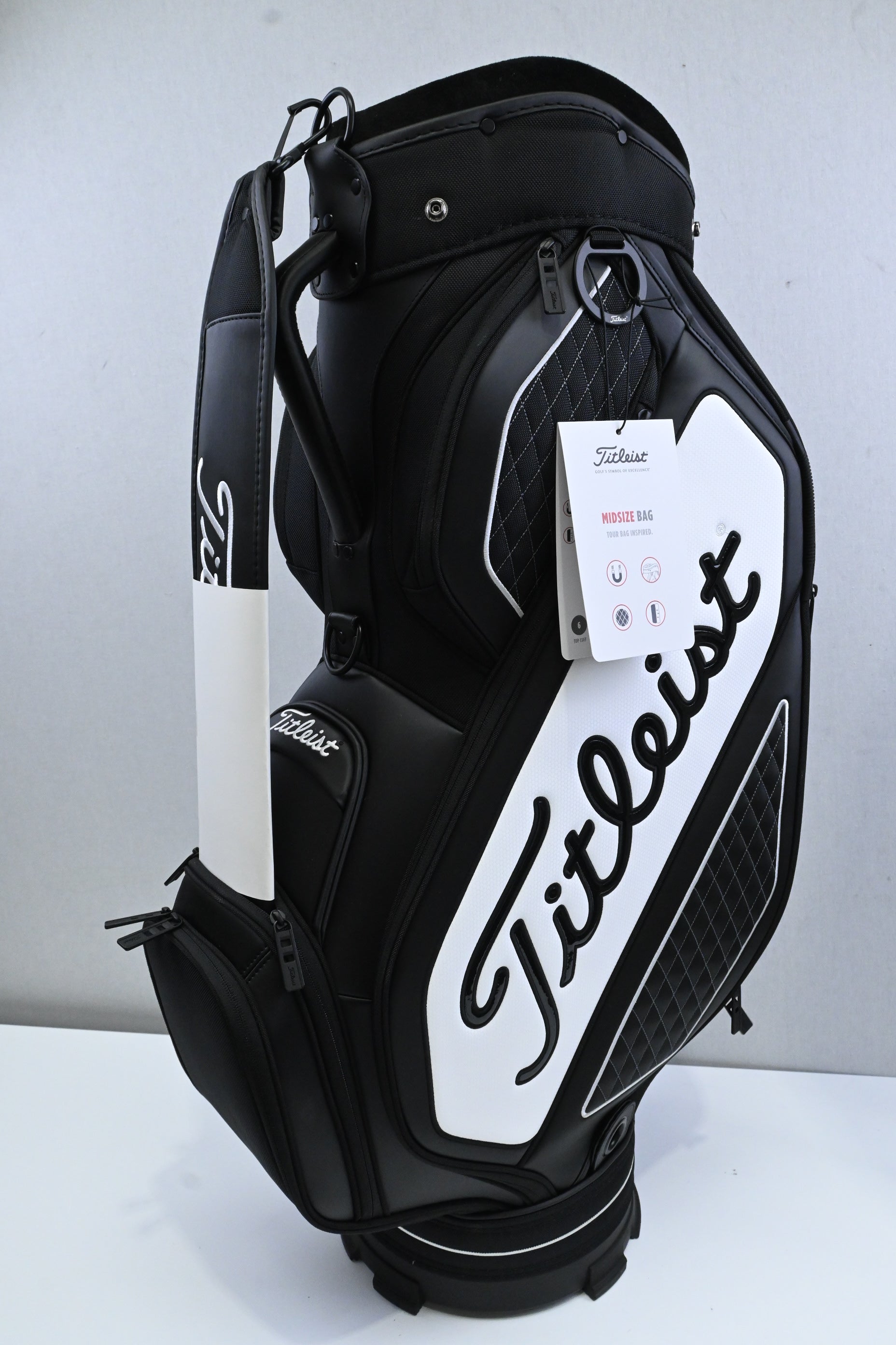 Titleist Tour Bag / 6-Way / Black, White