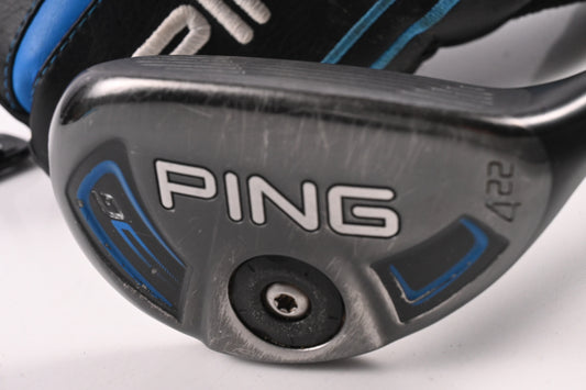Ping G Series #4 Hybrid / 22 Degree / Stiff Flex Ping Alta Blue 70 Shaft