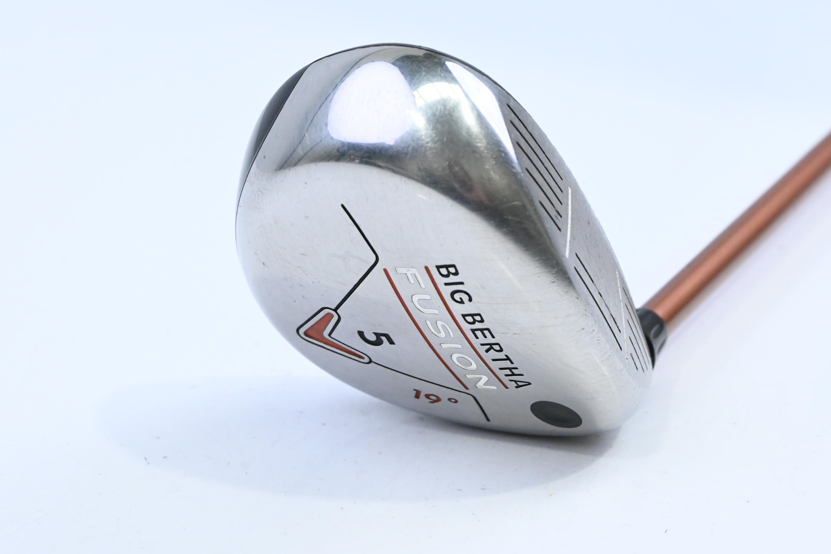Ladies Callaway Big Bertha Fusion #5 Wood / 19 Degree / Ladies Flex Aldila NVS 55