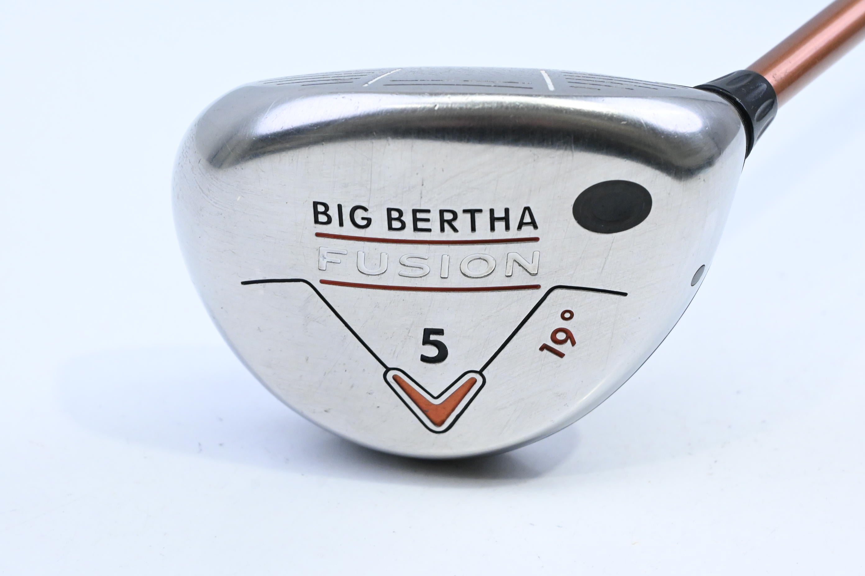Ladies Callaway Big Bertha Fusion #5 Wood / 19 Degree / Ladies Flex Aldila NVS 55