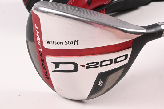 Wilson Staff D200 #3 Wood / 15 Degree / Regular Flex Fubuki Z 65 Shaft