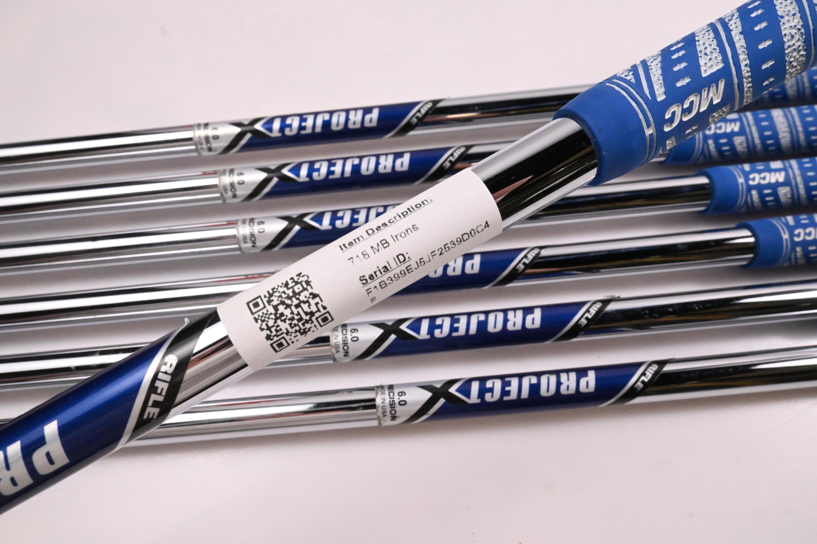 Titleist 718 MB Irons / 4-PW / Stiff Flex Project X Shafts