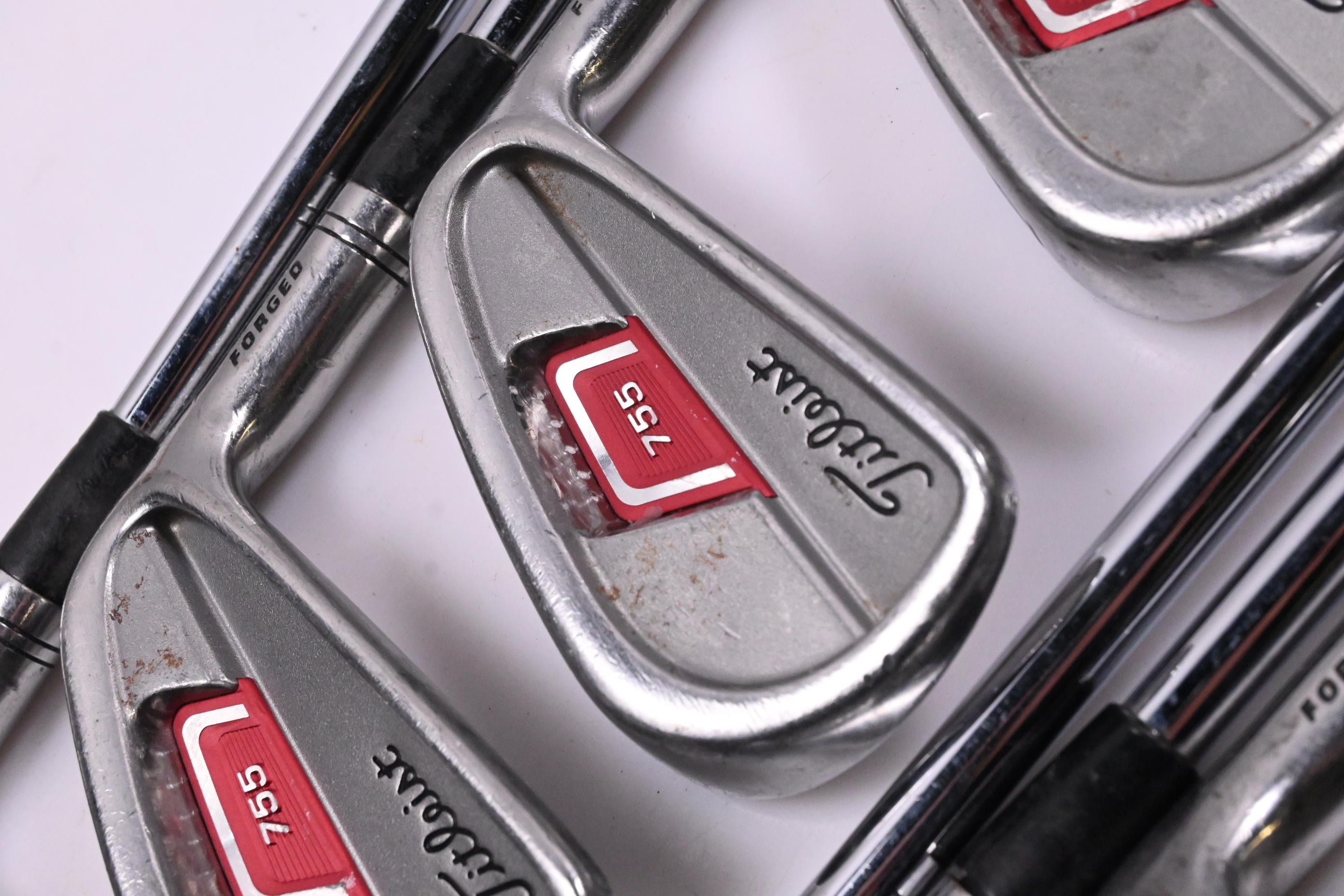 Titleist 755 Forged Iron / 3-PW / Regular Flex Titleist Shafts