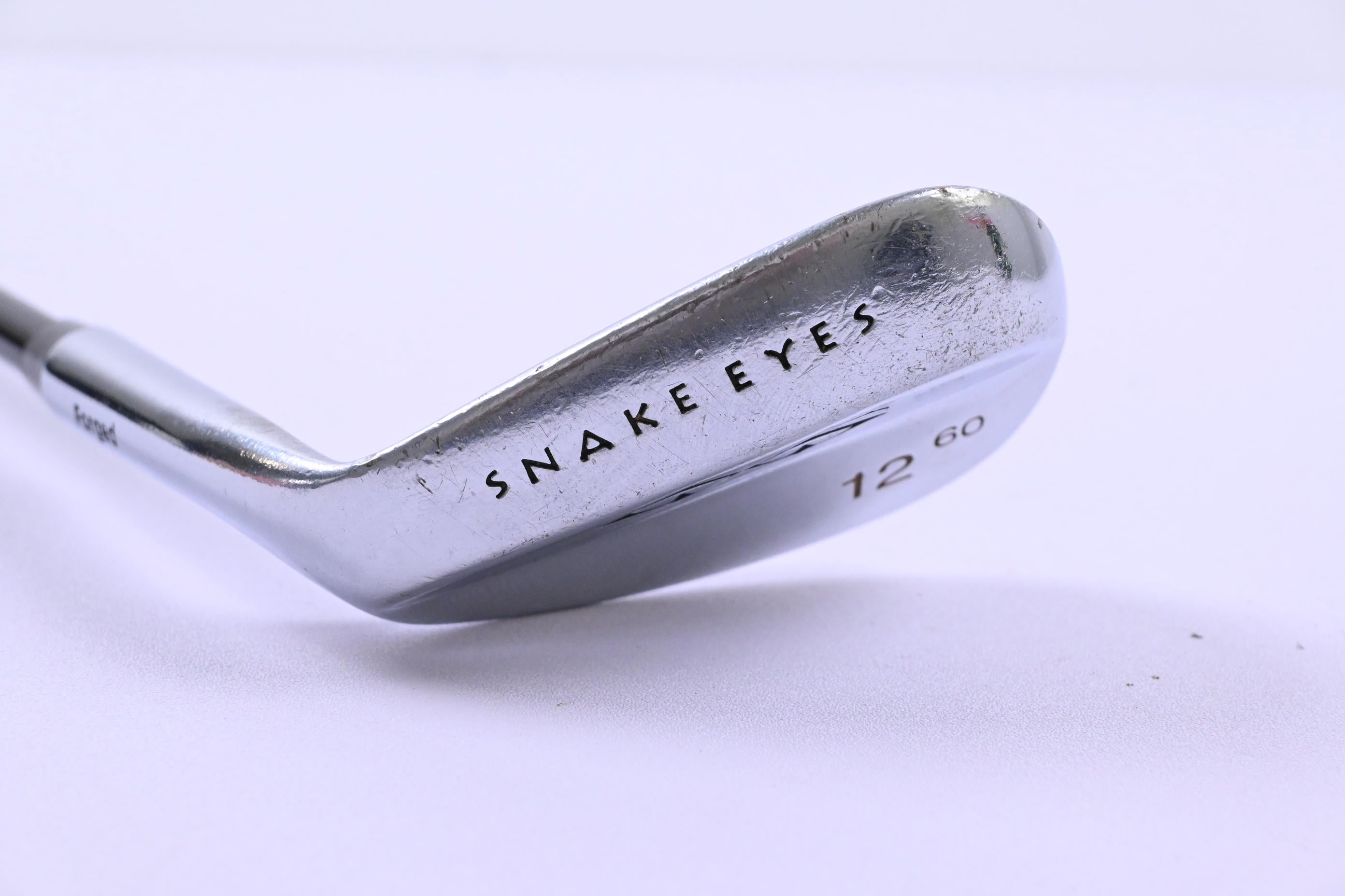 Left Hand Snake Eyes 655TM Lob Wedge / 60 Degree / Regular Flex Snake Eyes Shaft