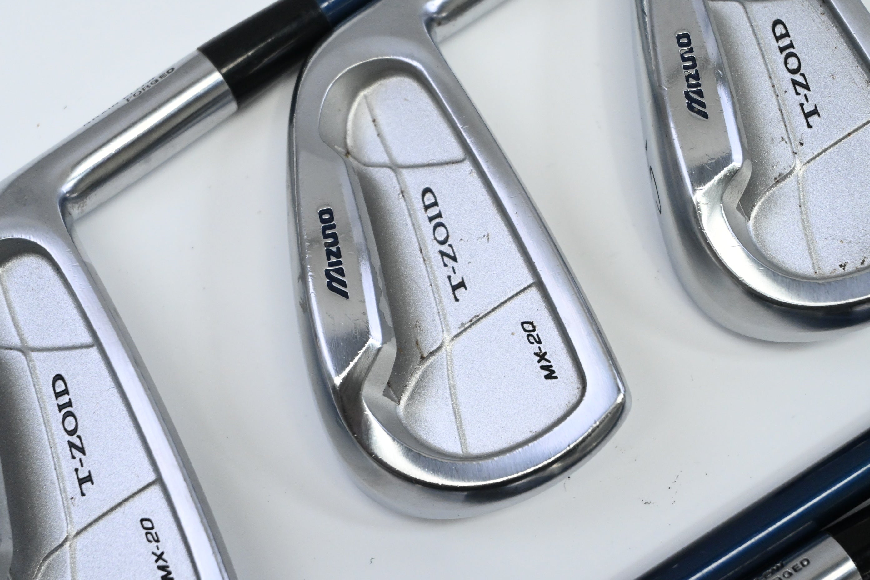 Mizuno MX-20 Irons / 3-PW / Stiff Flex Mizuno Exsar Blue Shafts