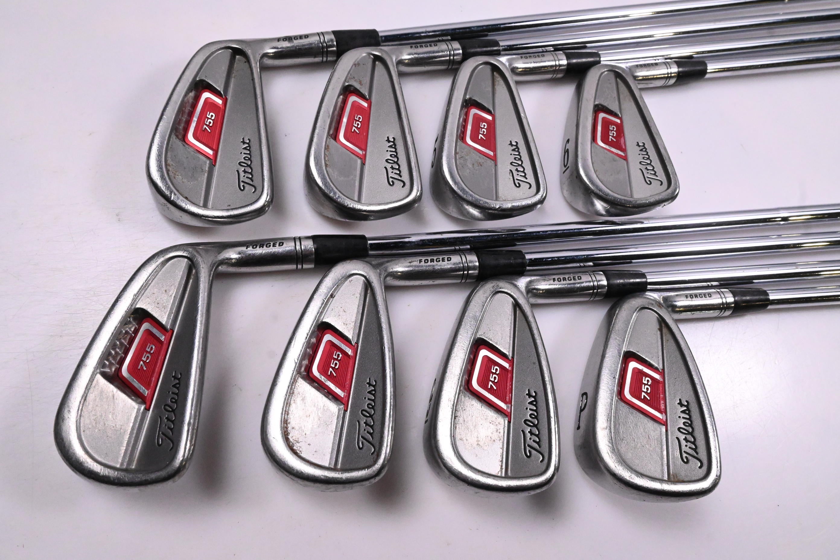 Titleist 755 Forged Iron / 3-PW / Regular Flex Titleist Shafts