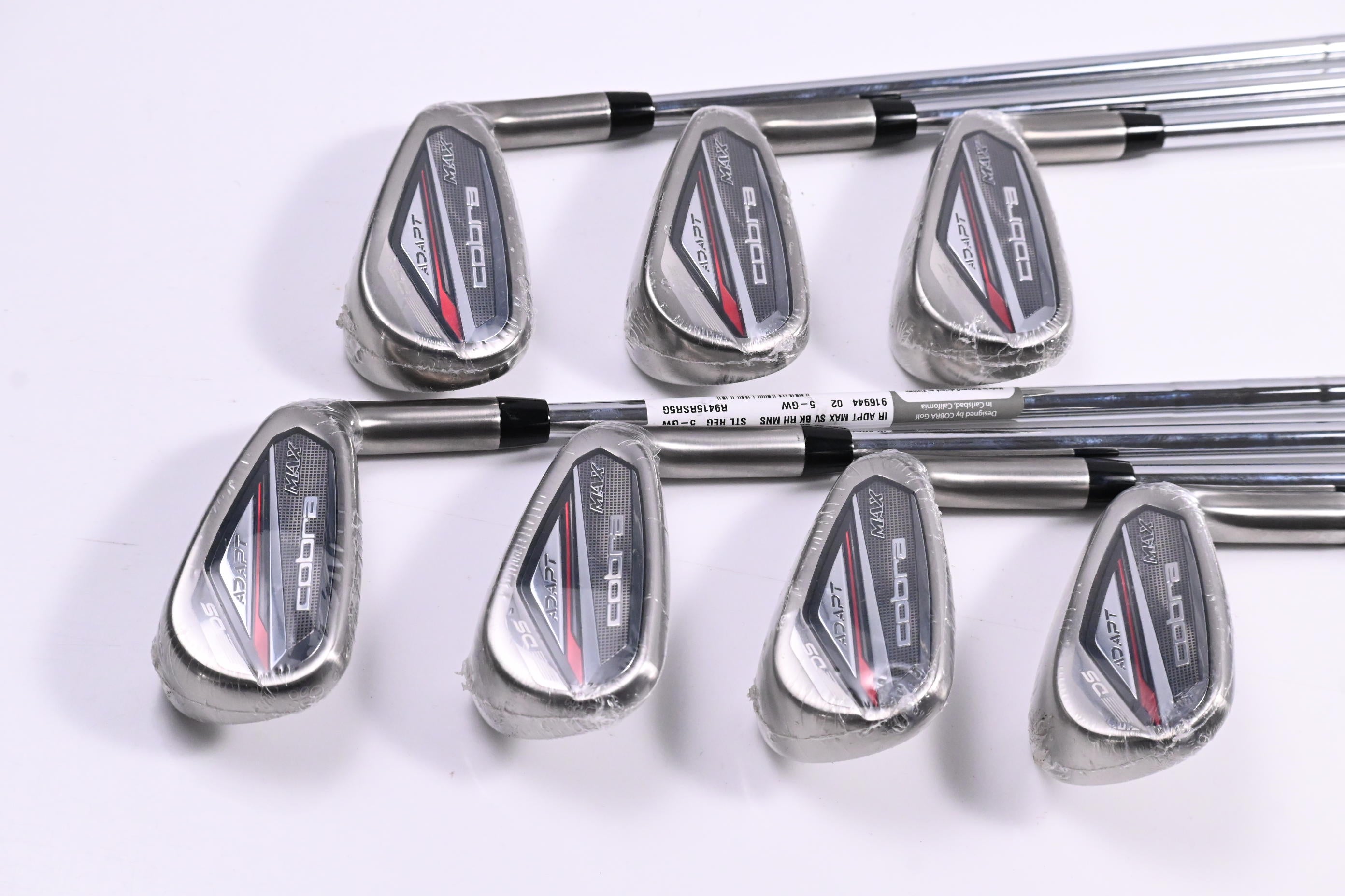 Cobra DS-Adapt Max Irons / 5-PW+GW / Regular Flex KBS Tour Lite Shafts