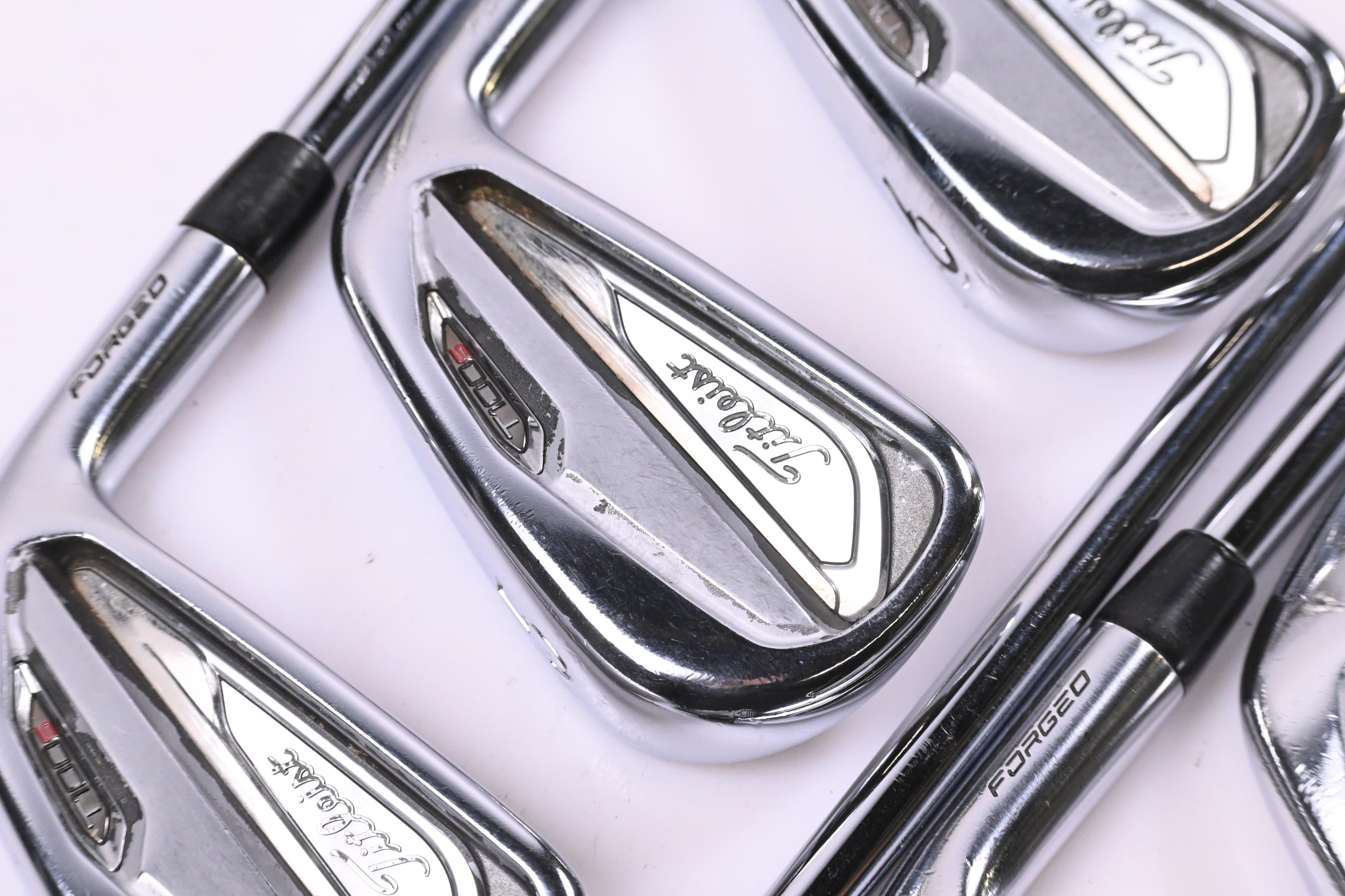 Titleist T100 2019 Irons / 4-PW / Stiff Flex AMT Red S300 Shafts