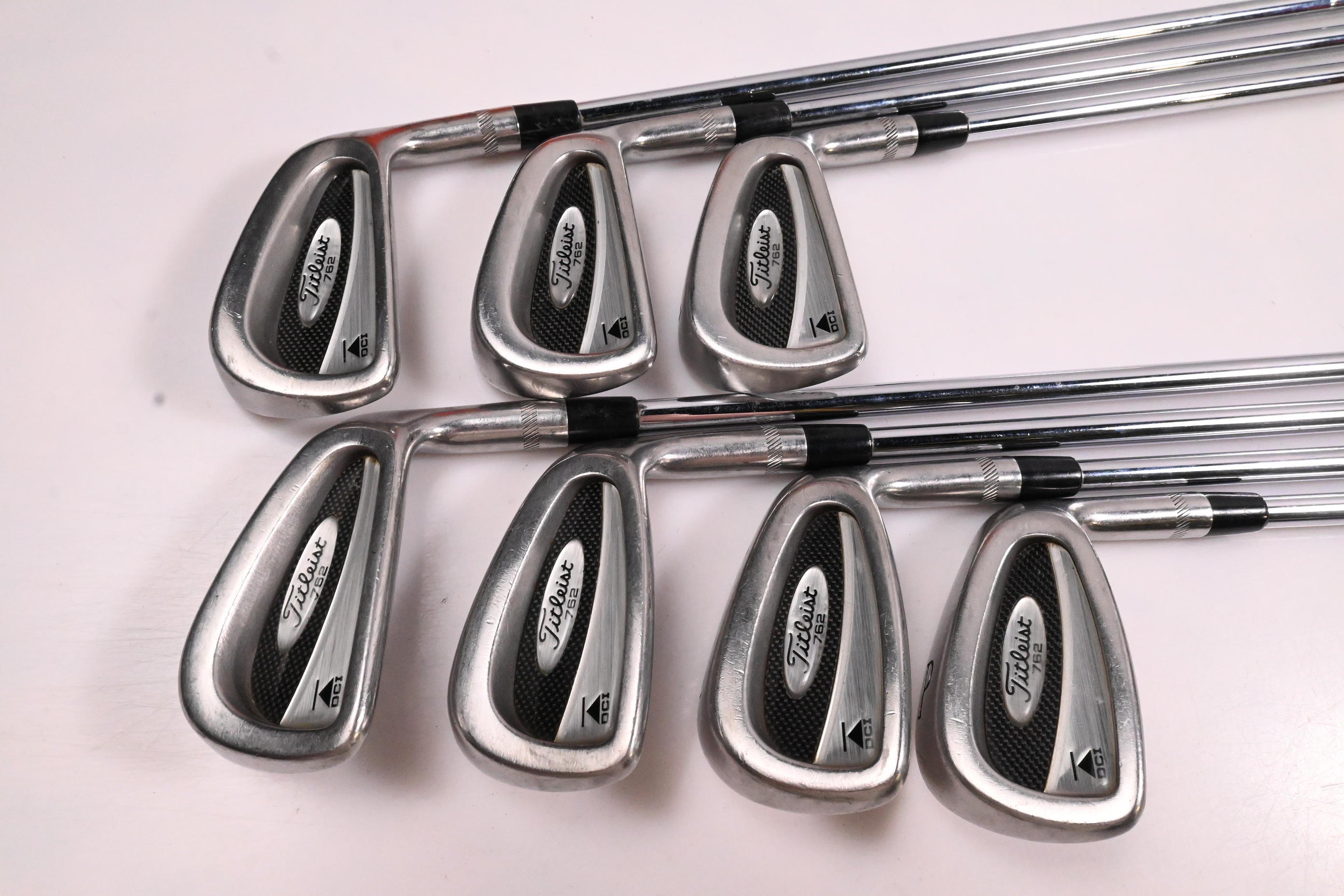 Titleist DCI 762 Irons / 4-PW / Regular Flex Dynamic Gold R300 Shafts