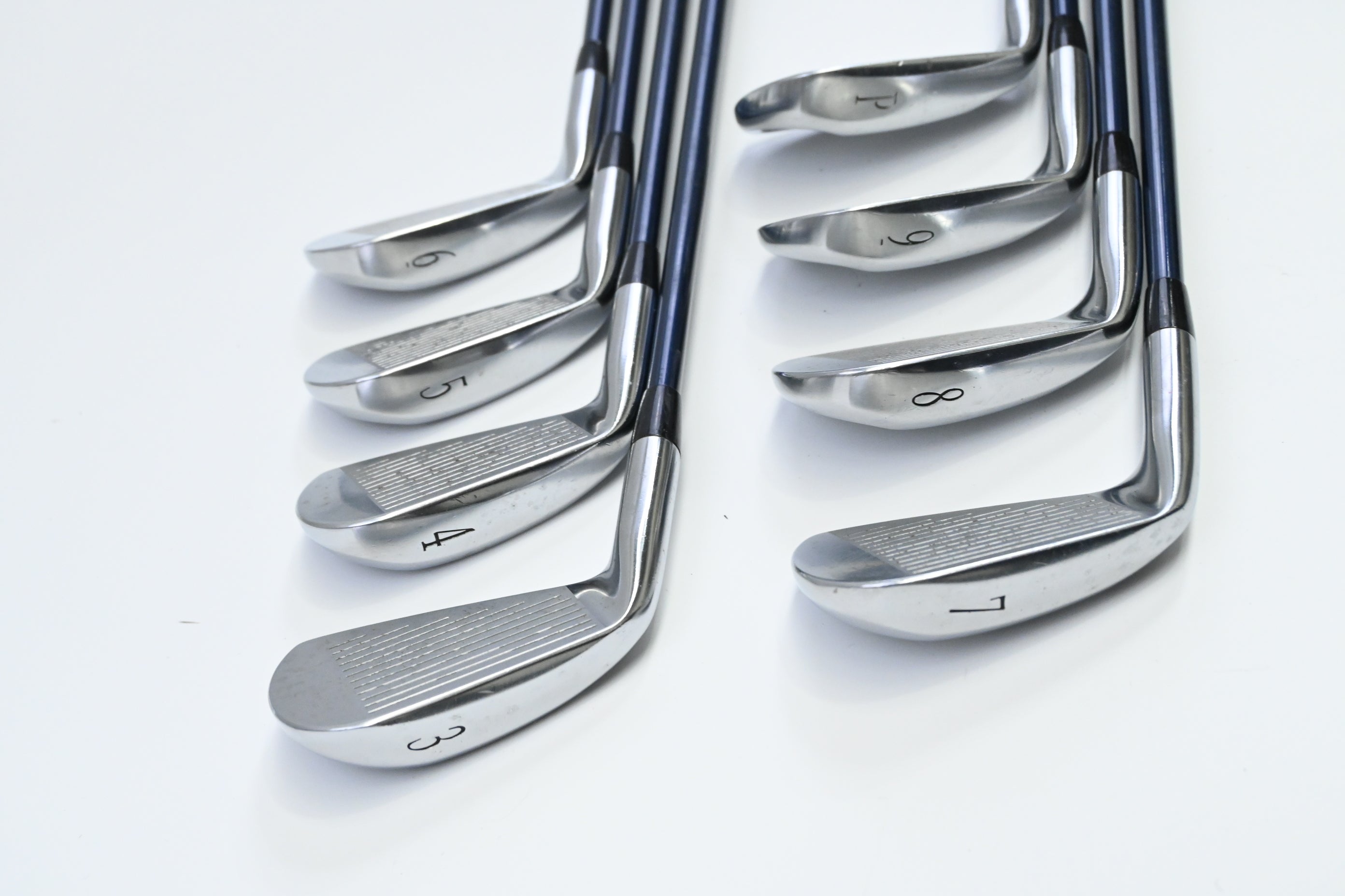 Mizuno MX-20 Irons / 3-PW / Stiff Flex Mizuno Exsar Blue Shafts