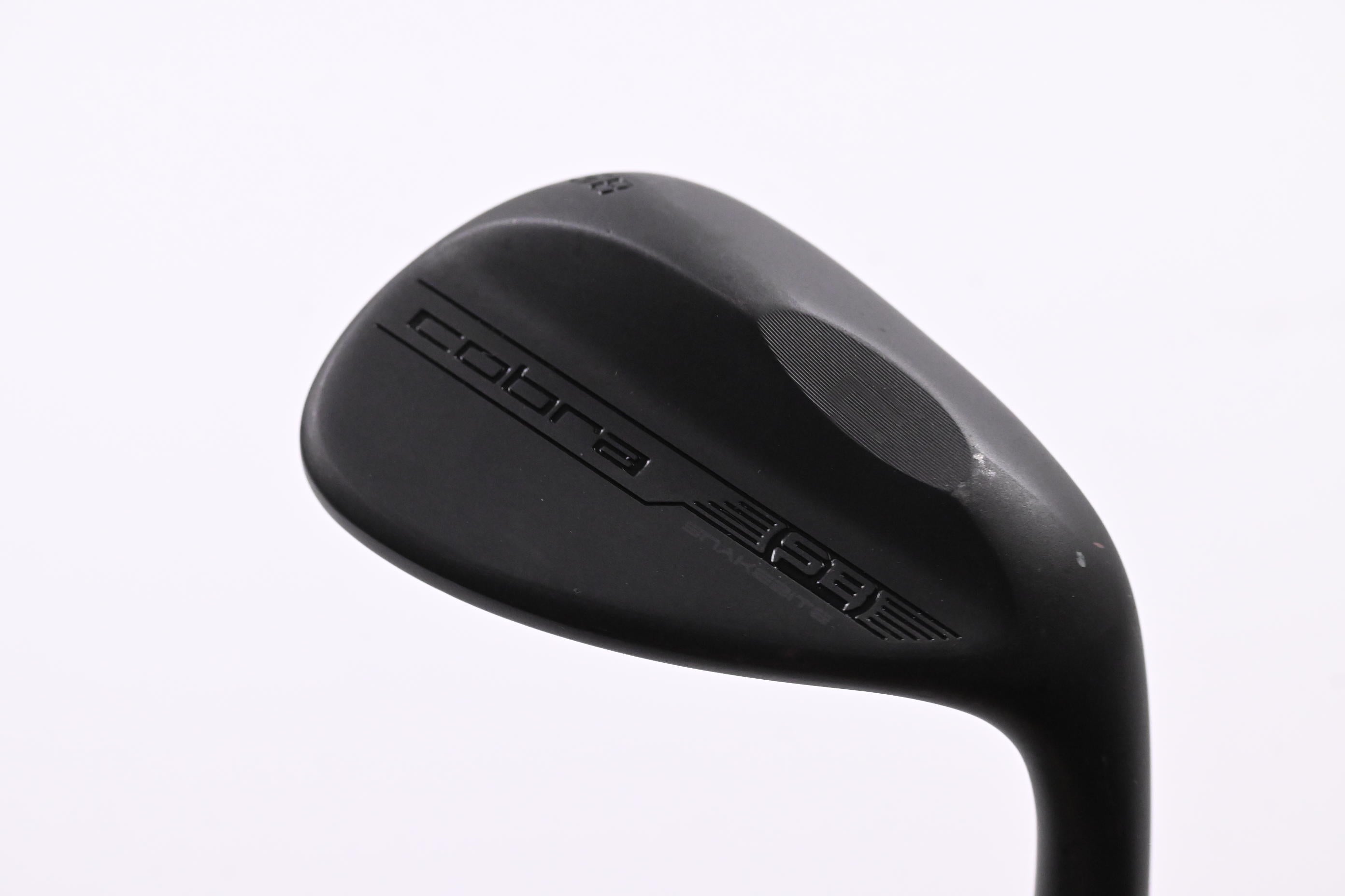 Cobra Snakebite Black 2023 Lob Wedge / 58 Degree / Stiff Flex KBS HI-REV 2.0 125