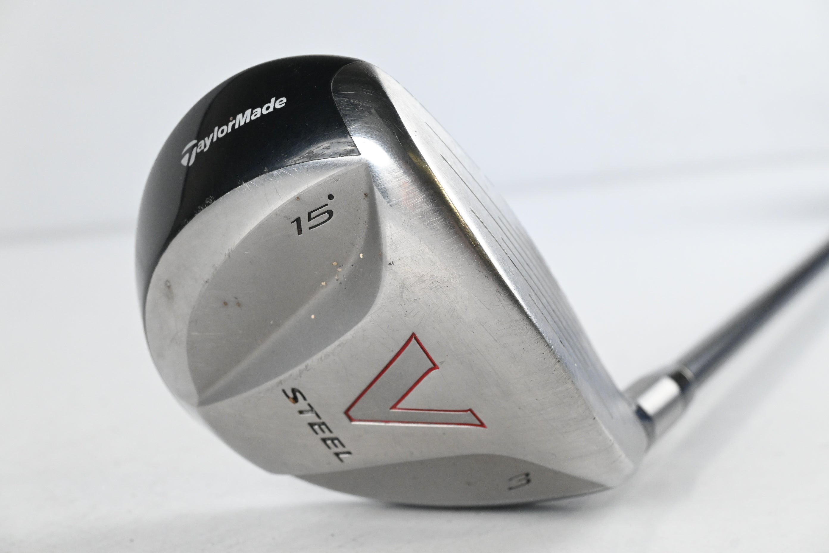 Taylormade V-Steel #3 Wood / 15 Degree / Stiff Flex M.A.S.2 Shaft