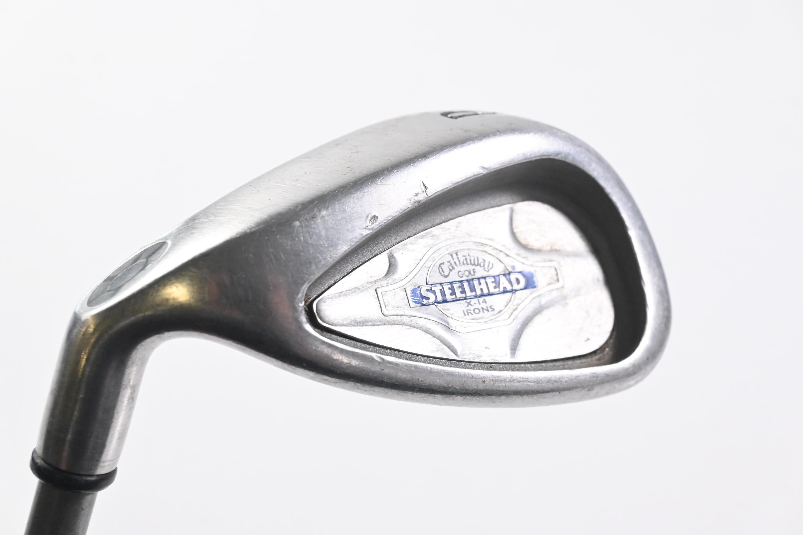 Left Hand Callaway X-14 Pitching Wedge / 46.5 Degree / Regular Flex Steelhead