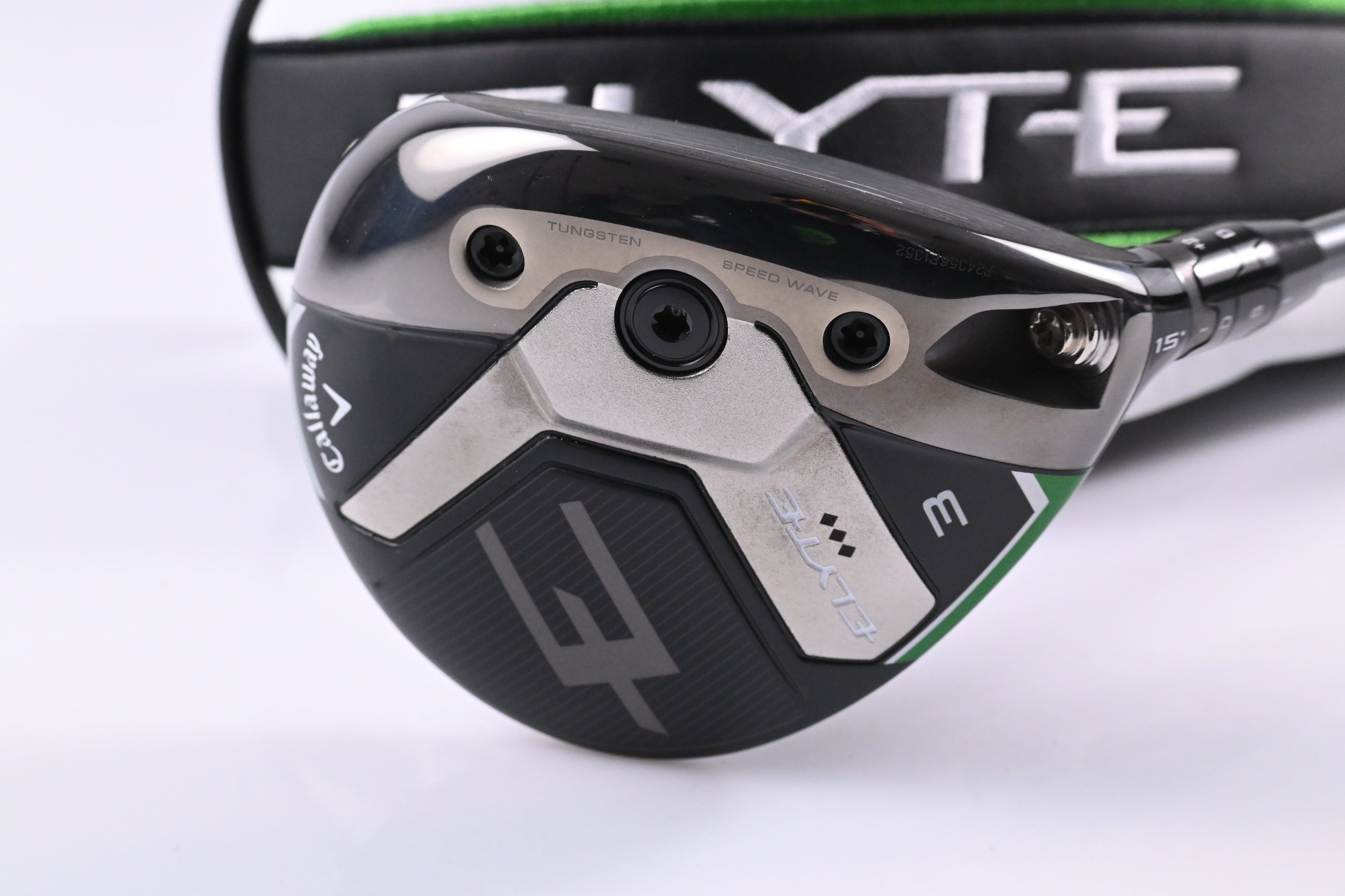 Callaway Elyte Triple Diamond #3 Wood / 15 Degree / X-Flex Denali Charcoal 70