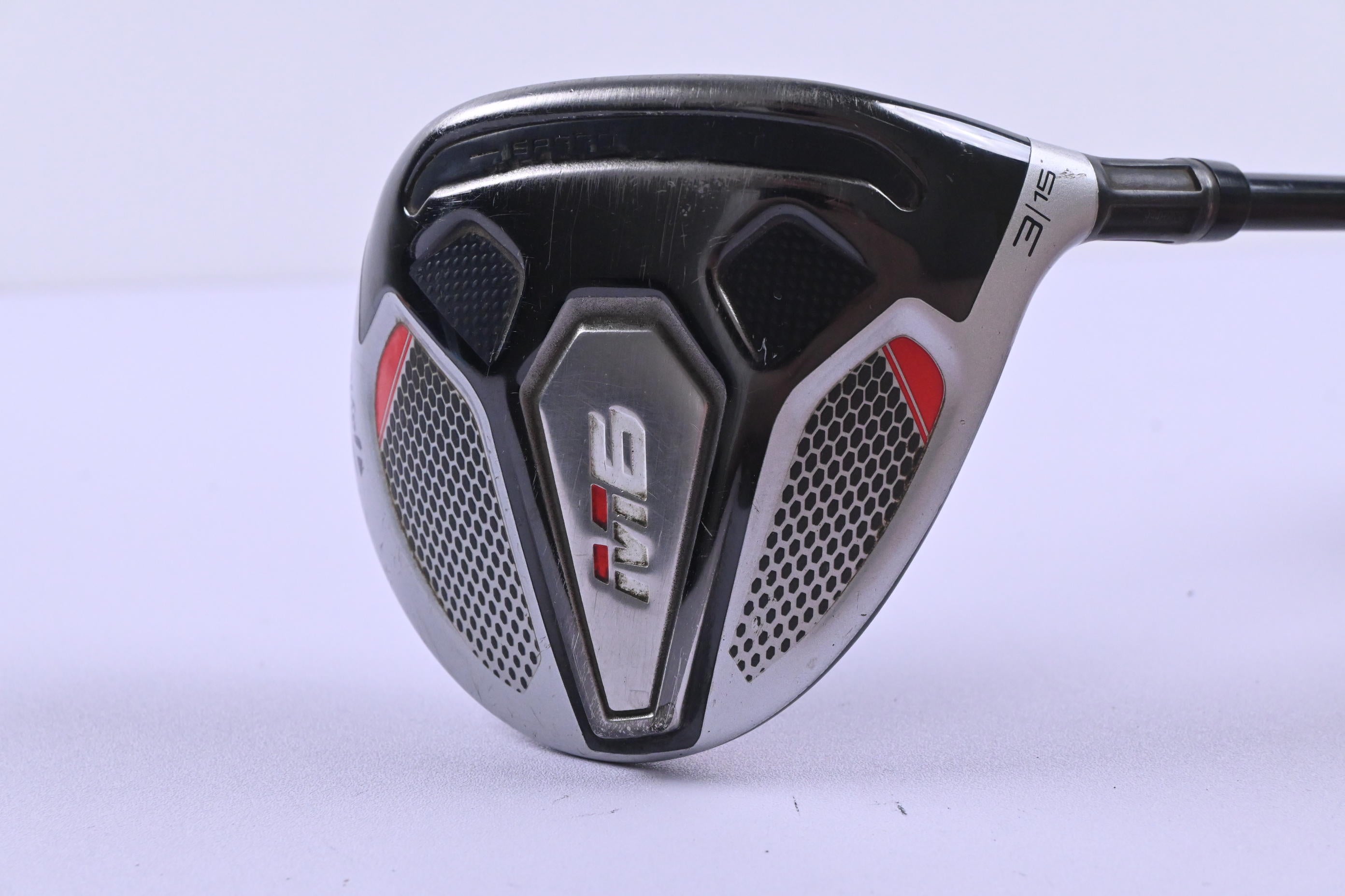 Taylormade M6 #3 Wood / 15 Degree / Regular Flex Fujikura Atmos Orange 5 Shaft
