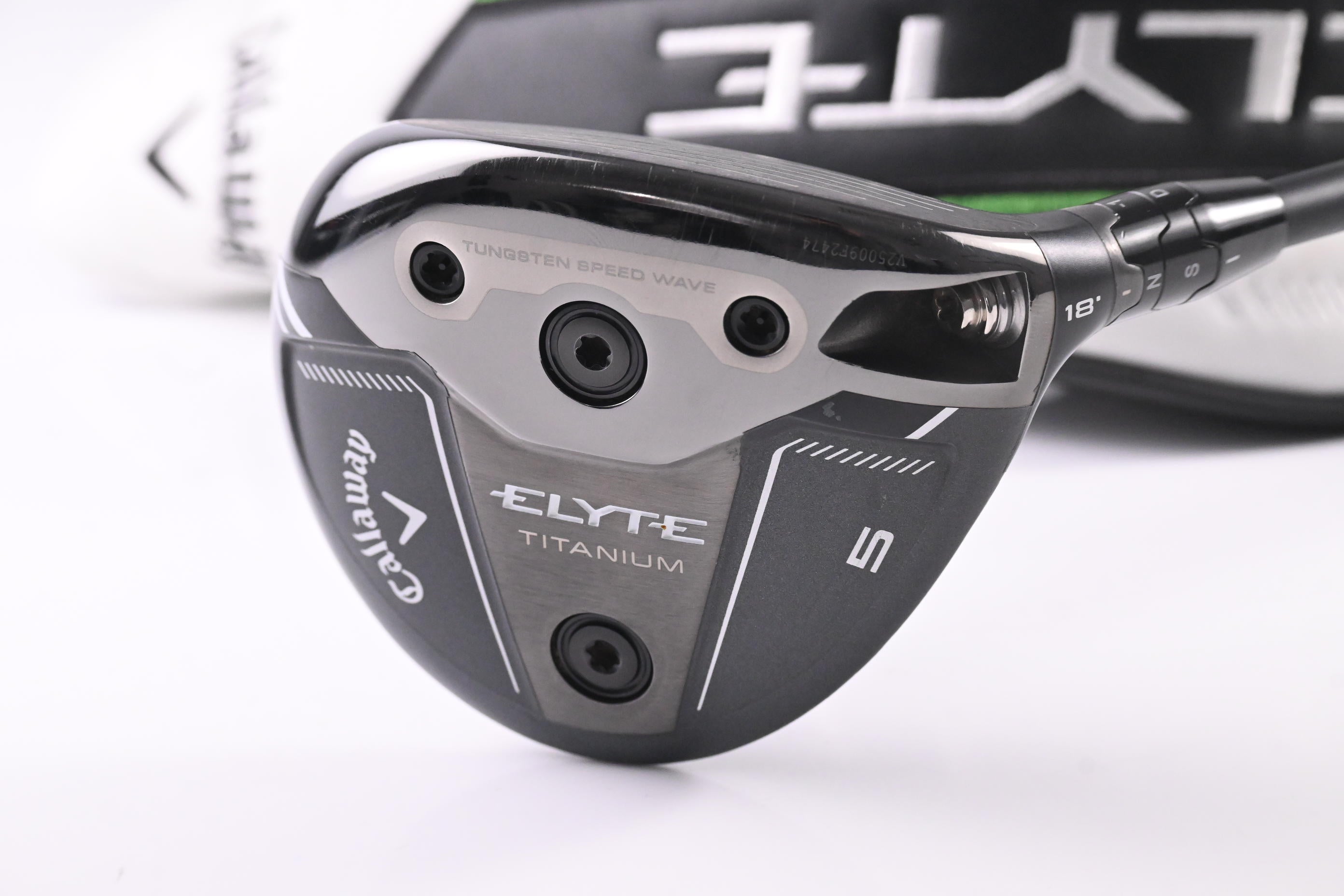 Callaway Elyte Ti #5 Wood / 18 Degree / Regular Flex Vanquish 4 Shaft