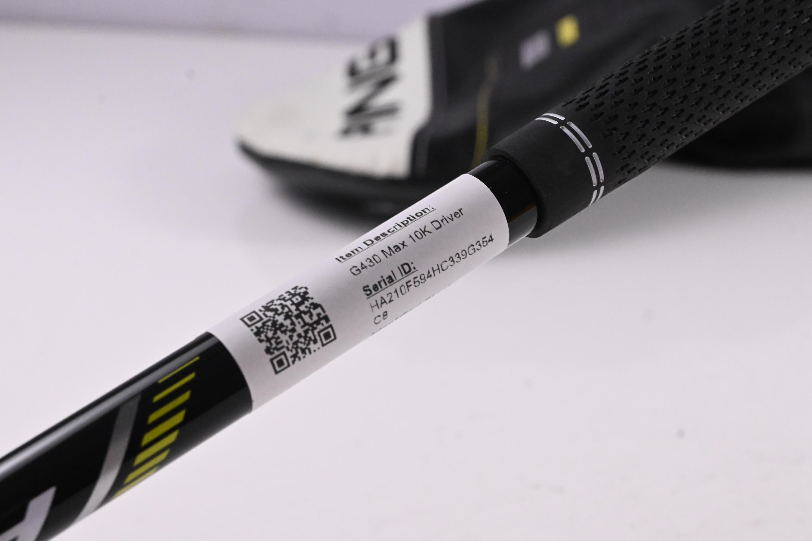 Ping G430 Max 10K Driver / 10.5 Degree / Regular Flex Ping Alta CB Black 55 Shaft