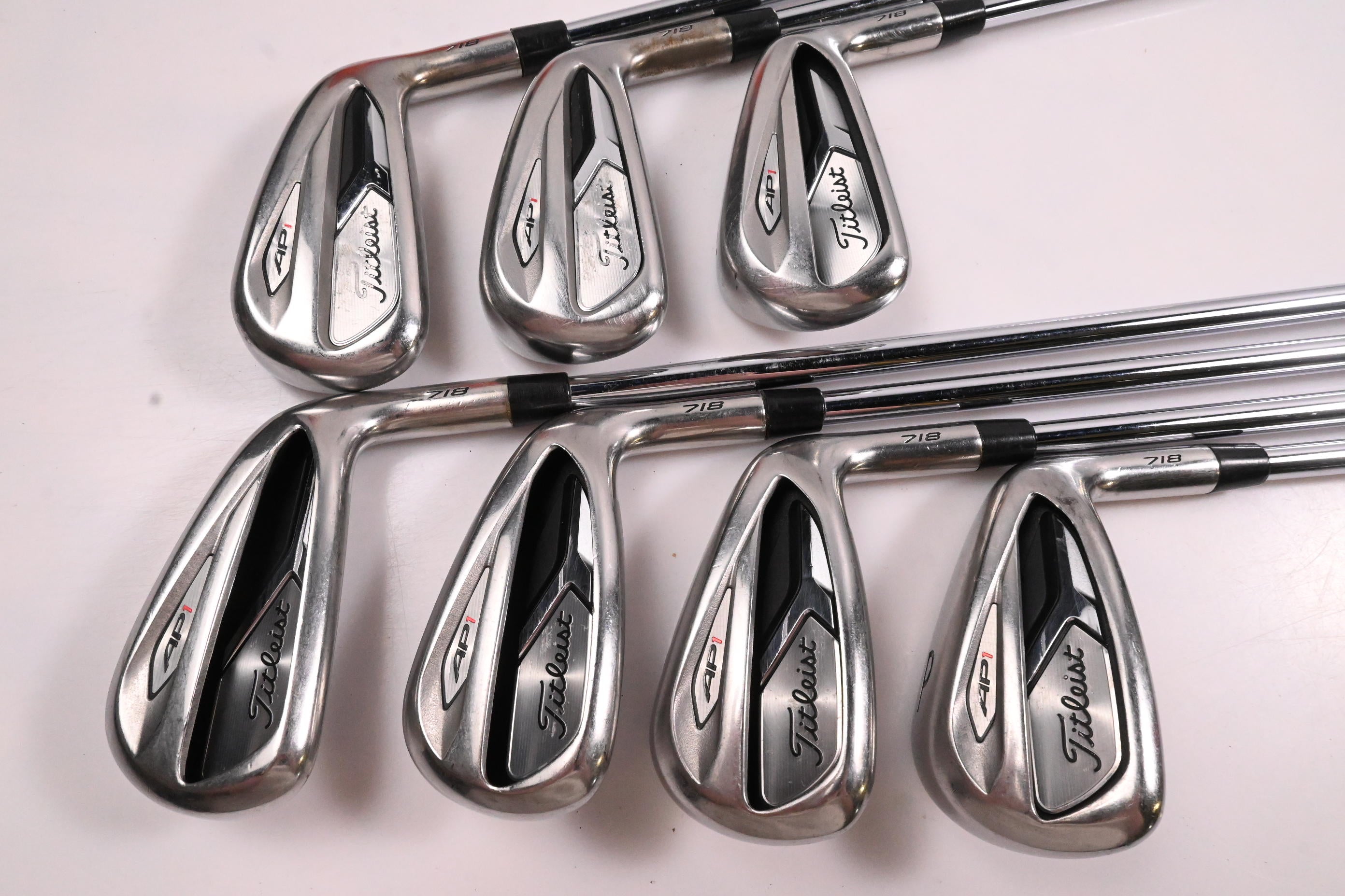 Titleist 718 AP1 Irons / 4-PW / Regular Flex Dynamic Gold R300 Shafts