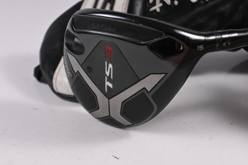 Titleist TS3 #3 Wood / 15 Degree / Senior Flex Fujikura Vista Pro 45 Shaft