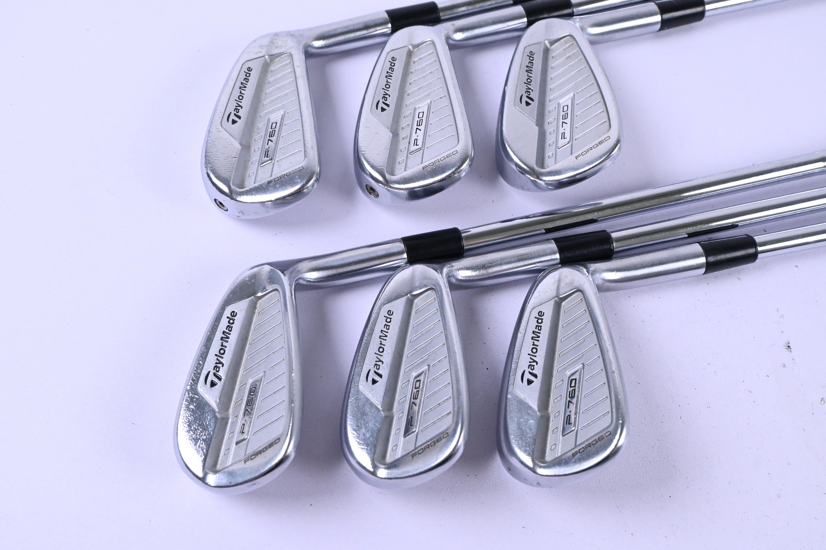 Taylormade P760 Irons / 6-PW+GW / Stiff Flex N.S.PRO Modus 3 105 Shafts