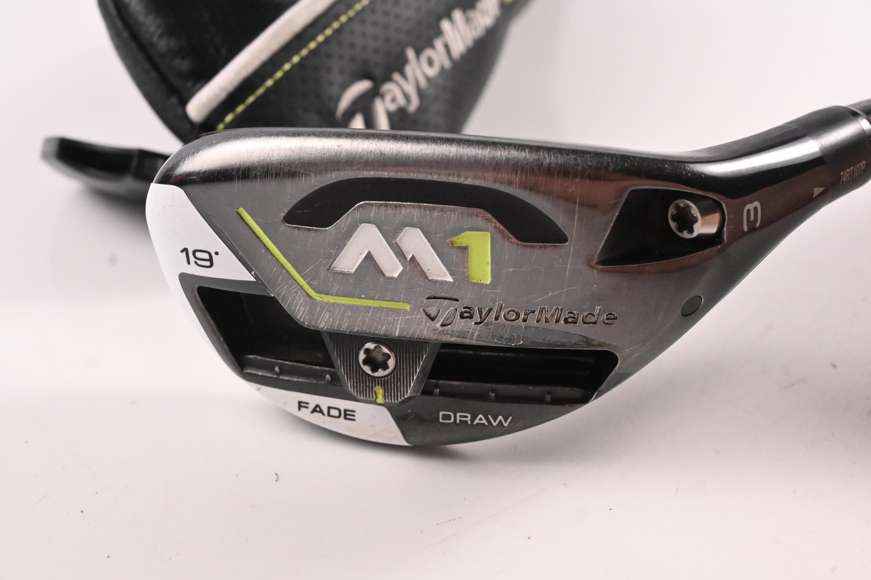 Taylormade M1 2017 #3 Hybrid / 19 Degree / Stiff Flex Kuro Kage Silver 80 Shaft