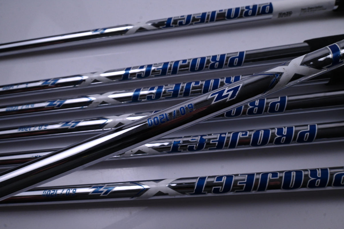 Titleist T100.S Black Limited Edition Irons / 4-PW / Stiff Flex Project X LZ 120