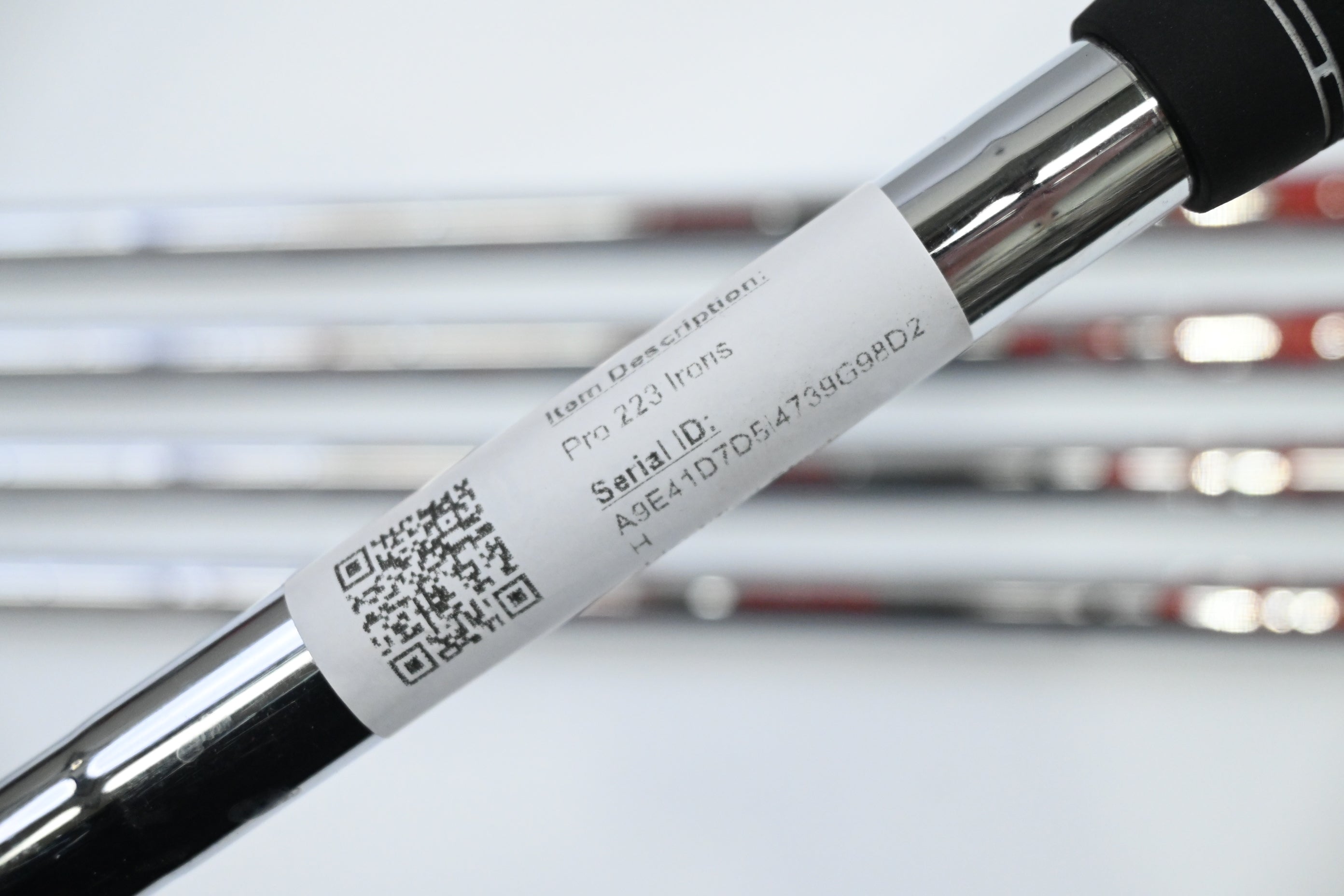 Mizuno Pro 223 Irons / 6-PW / Stiff Flex NS Pro Modus3 Tour 105 Shafts