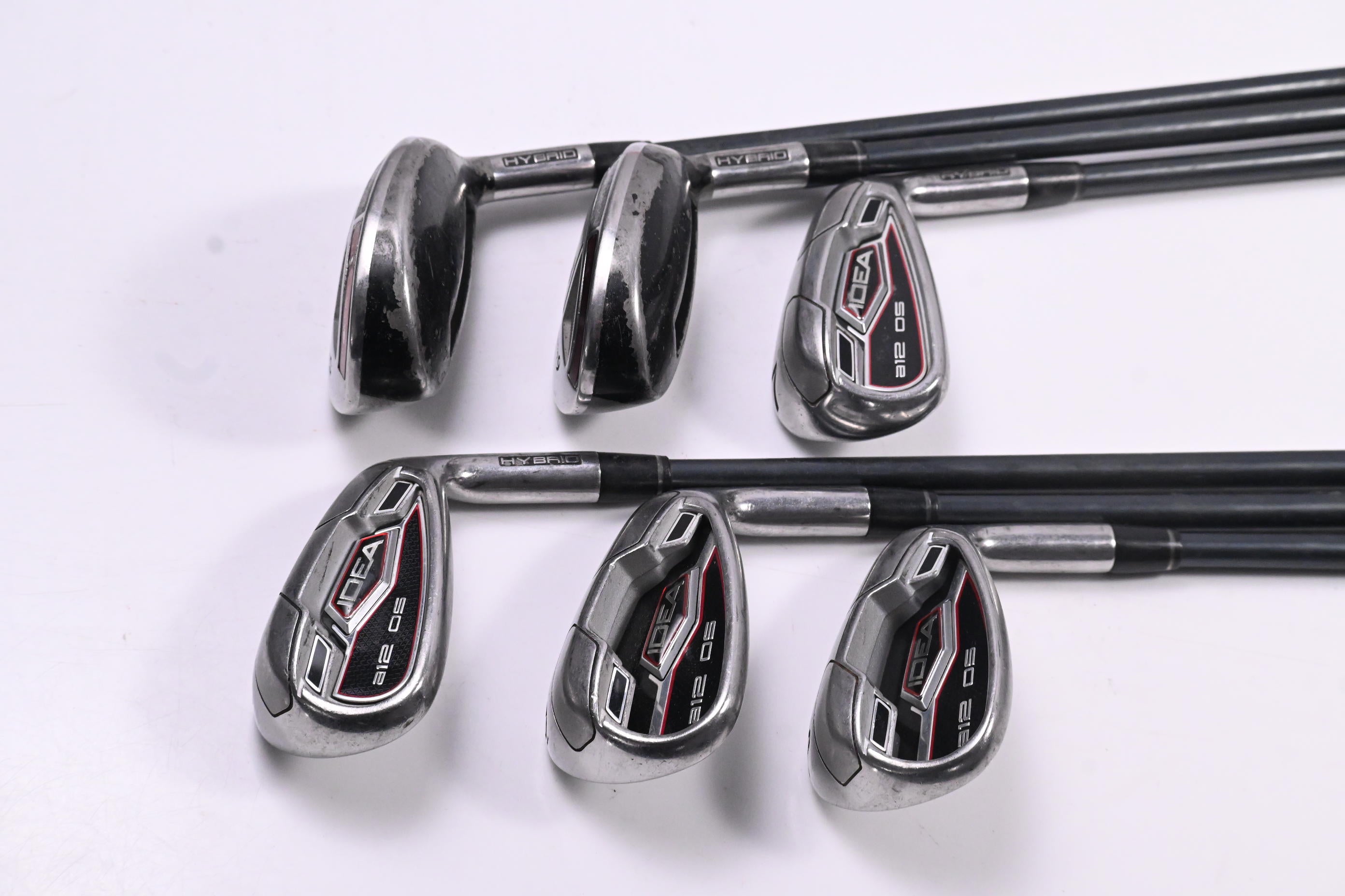 Adams Idea A12 OS Hybrid Combo Irons / 6-PW / Lite Flex Idea A12 OS Shafts