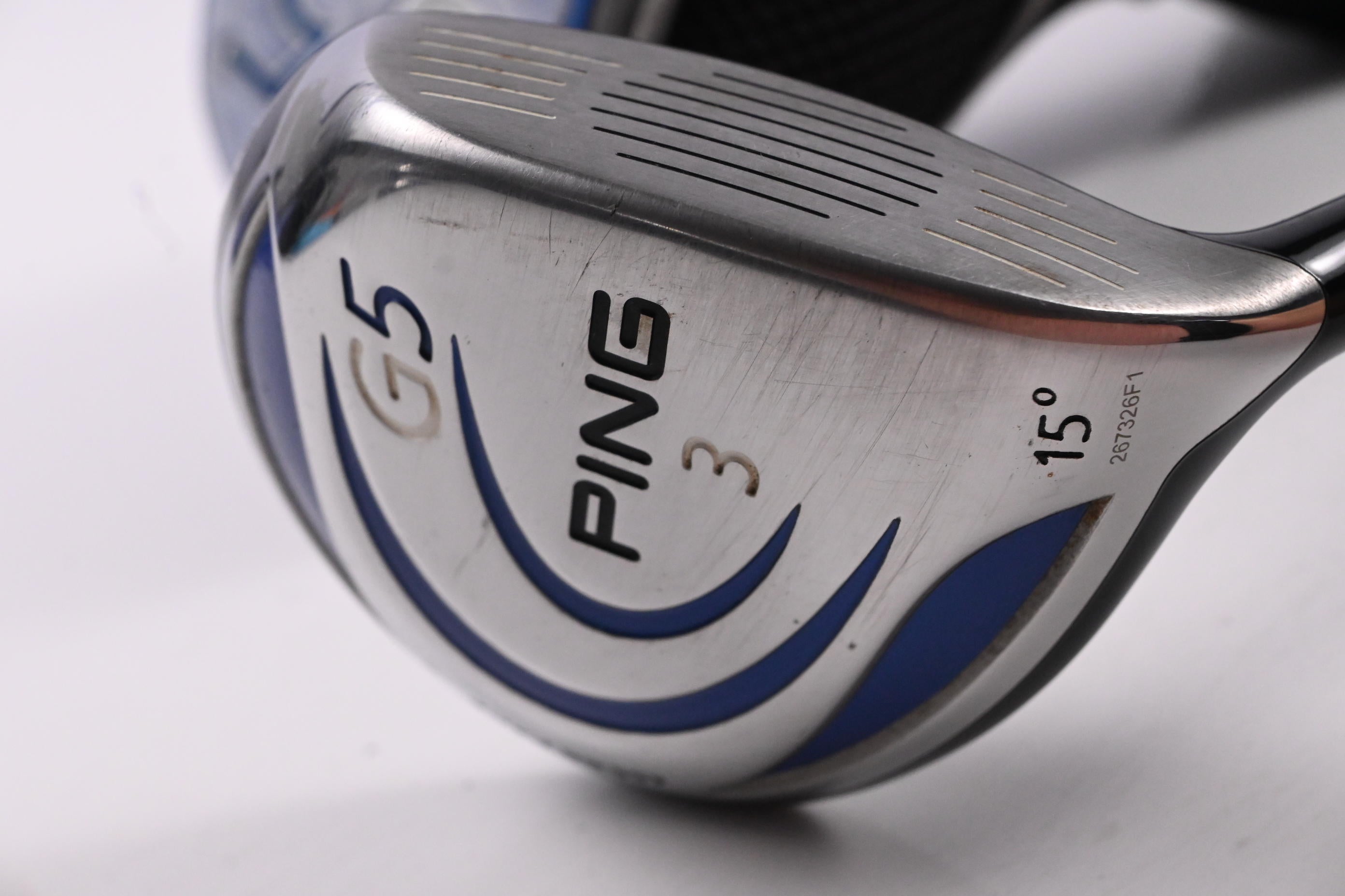 Ping G5 #3 Wood / 15 Degree / Regular Flex GraFalloy ProLaunch Blue 75 Shaft