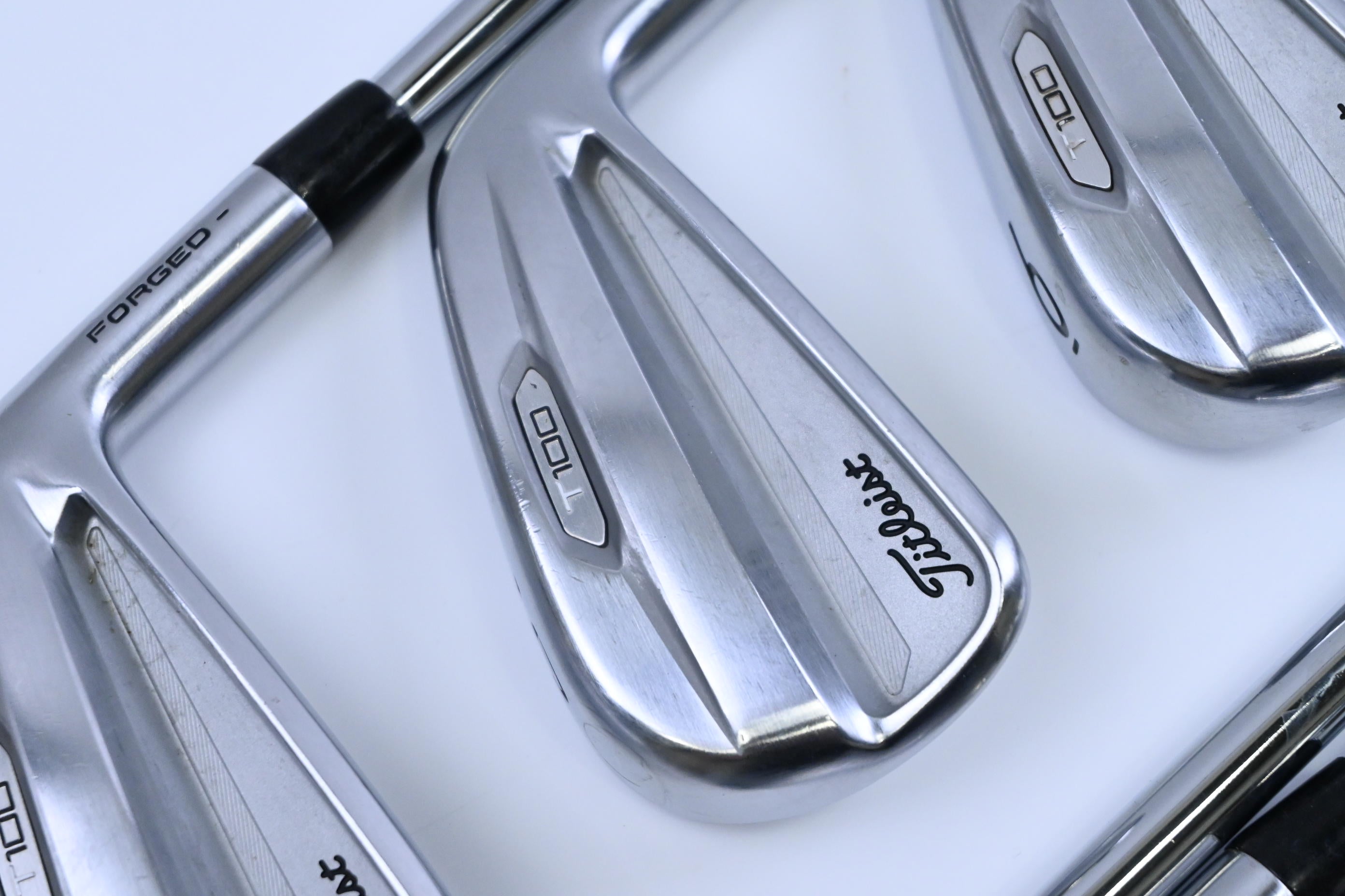 Titleist T100 2021 Irons / 4-PW / Stiff Flex AMT Tour White S300 Shafts