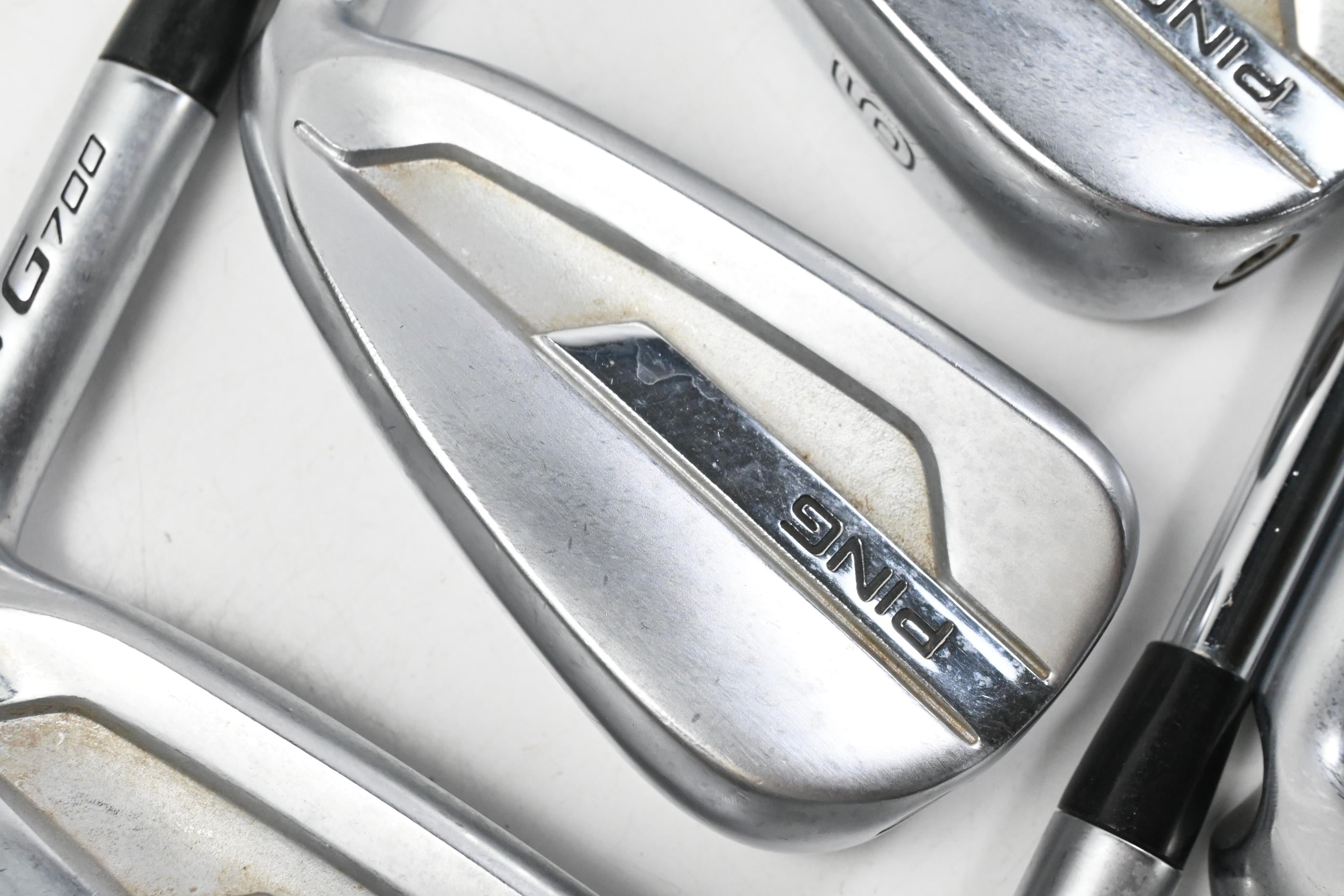 Ping G700 Irons / 4-PW+SW / Black Dot / Regular Flex True Temper XP 95 R300
