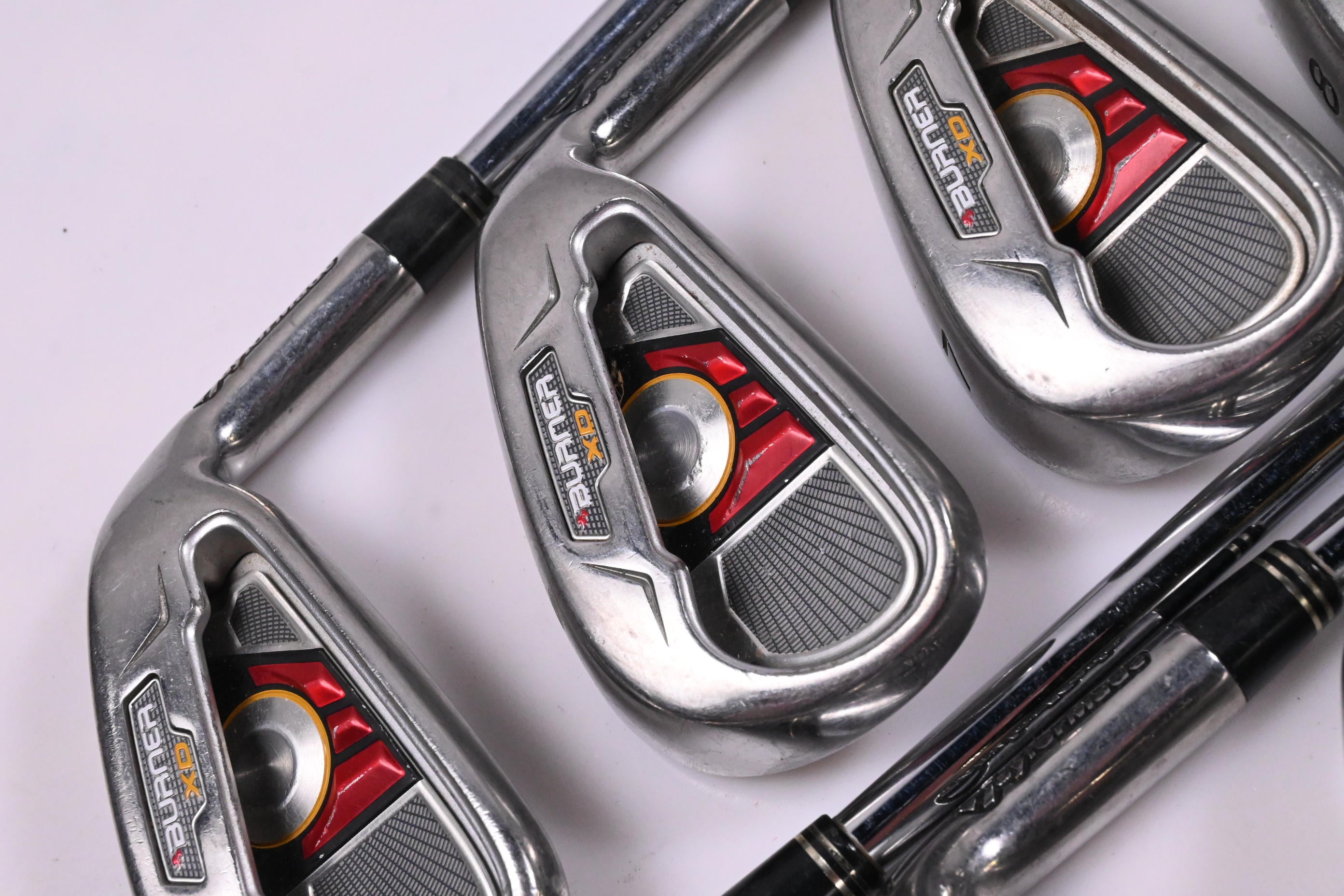 Taylormade Burner XD Irons / 5-PW+GW+SW / Stiff Flex N.S.Pro 950GH Shafts